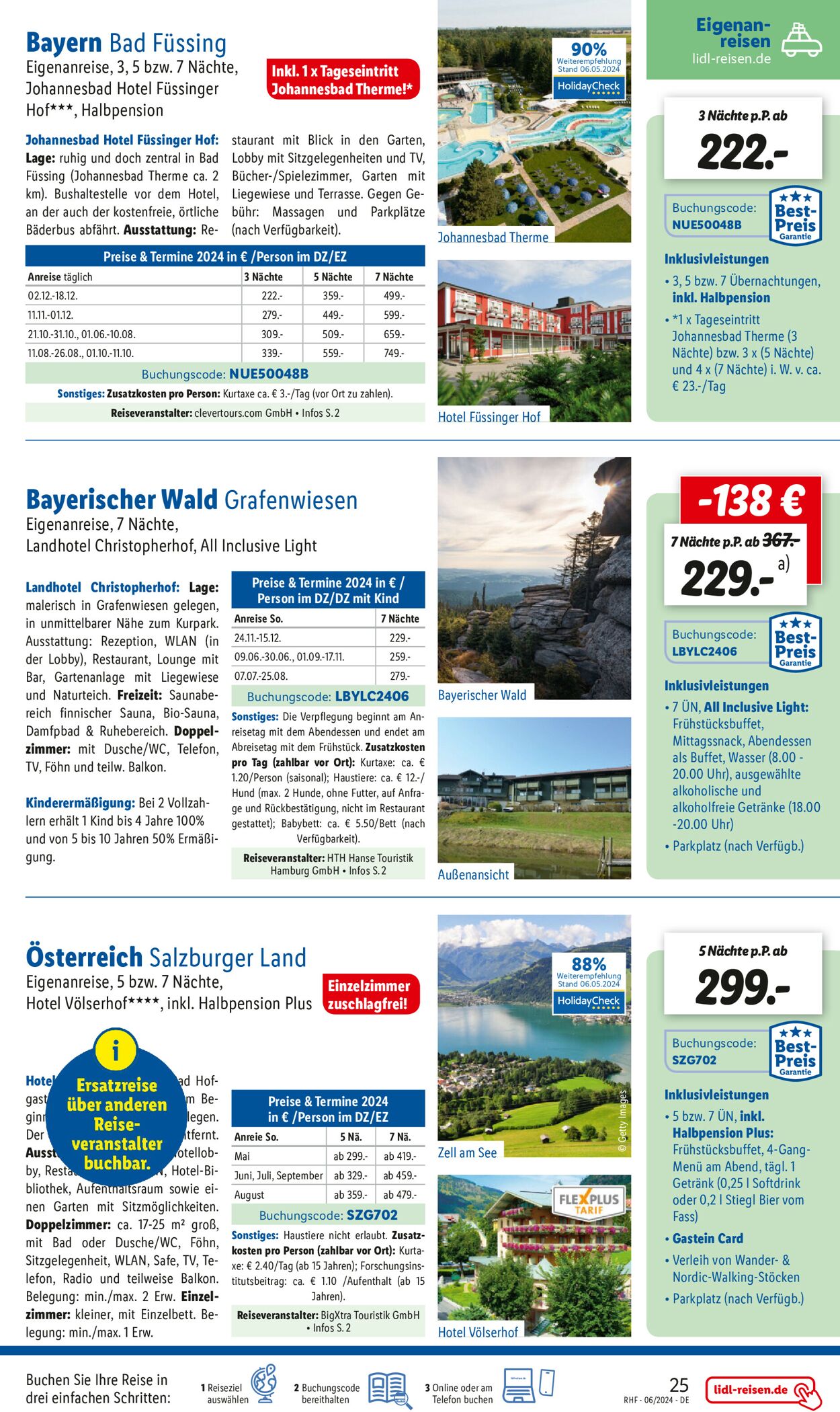 Lidl-Reisen Prospekt - Aktuell vom 31.05-30.06.2024 (Seite 25)