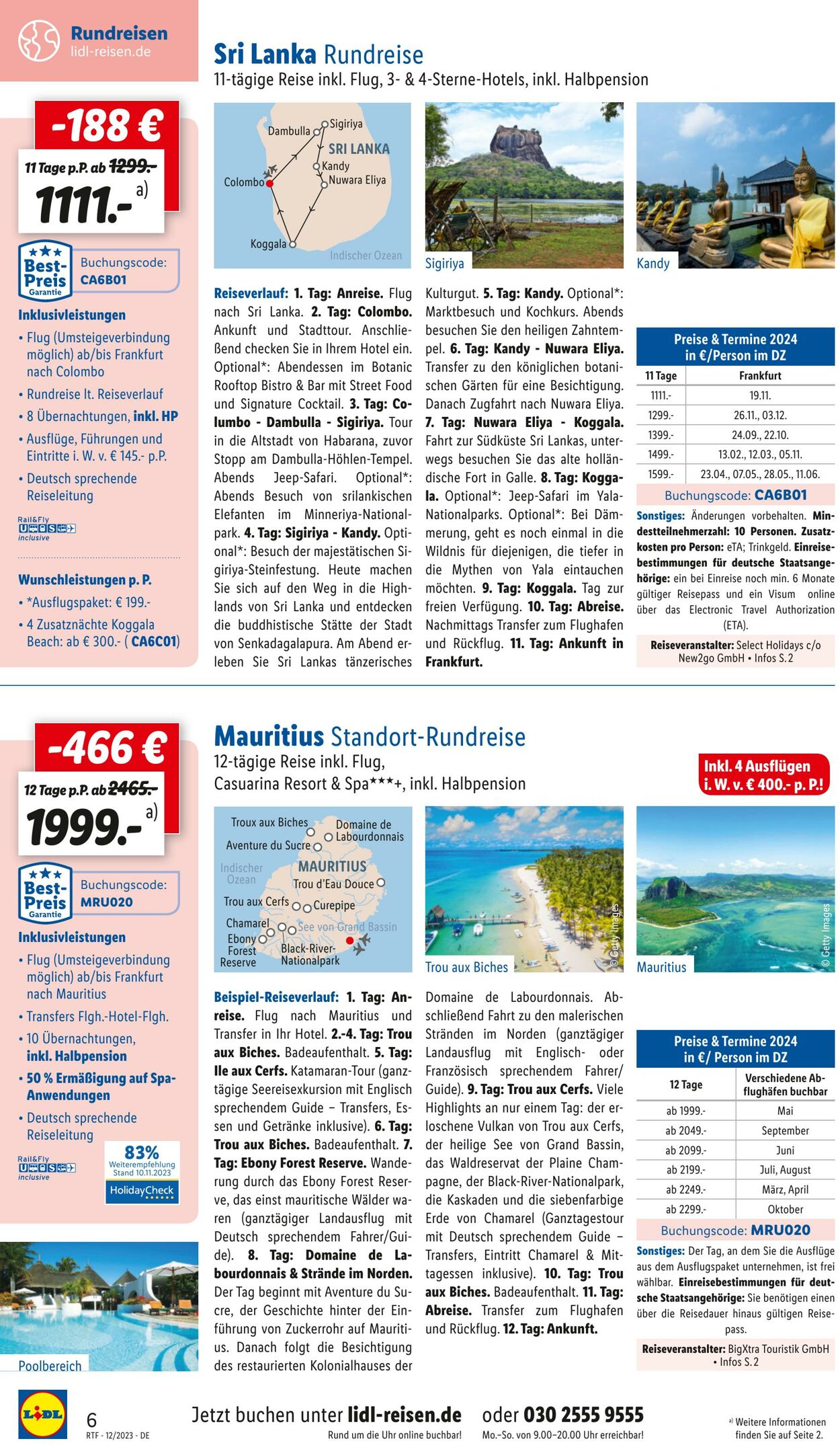 Lidl - Nordrhein Prospekt - Aktuell vom 13.12-15.01.2024 (Seite 6)