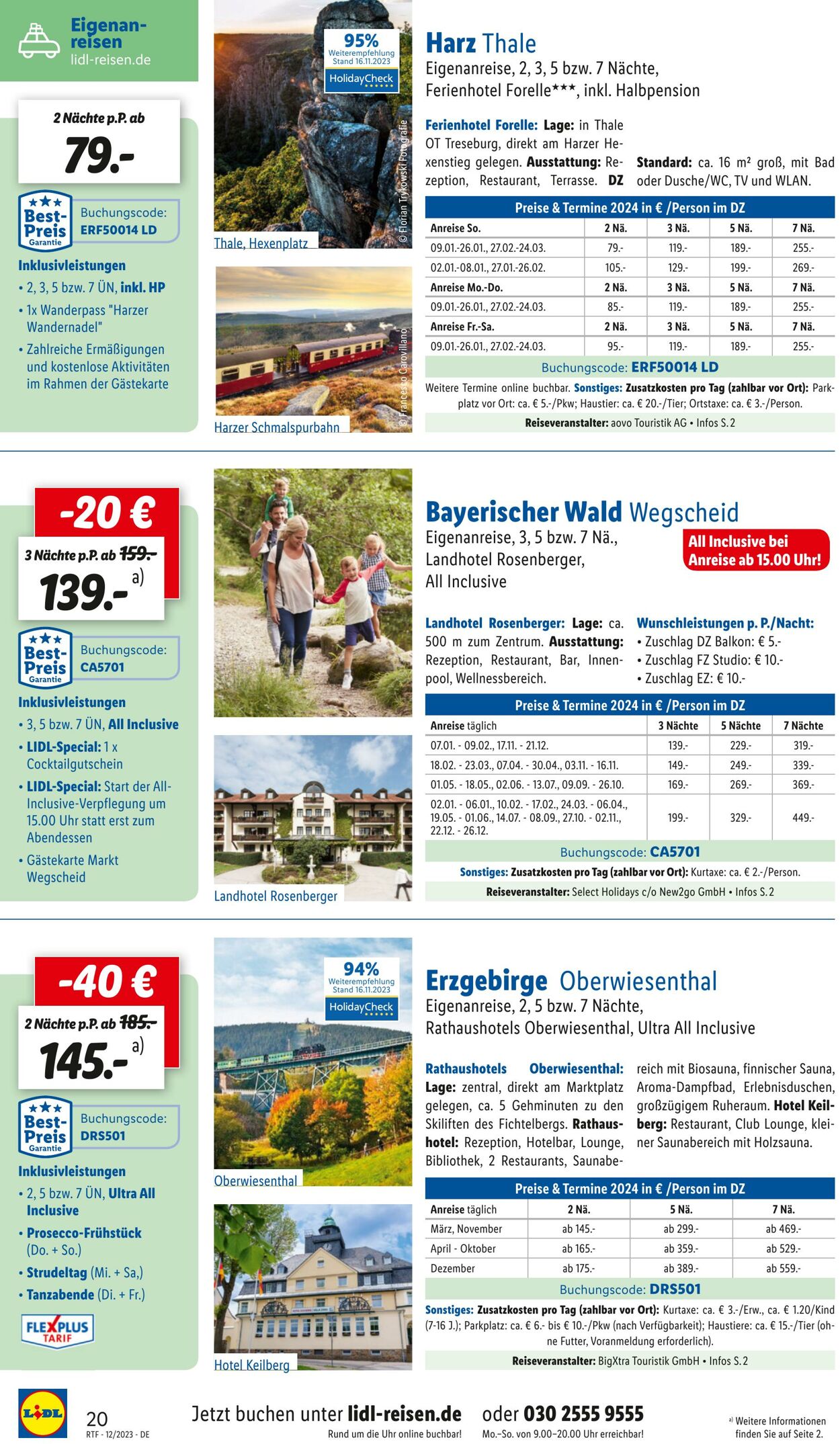 Lidl - Nordrhein Prospekt - Aktuell vom 13.12-15.01.2024 (Seite 20)