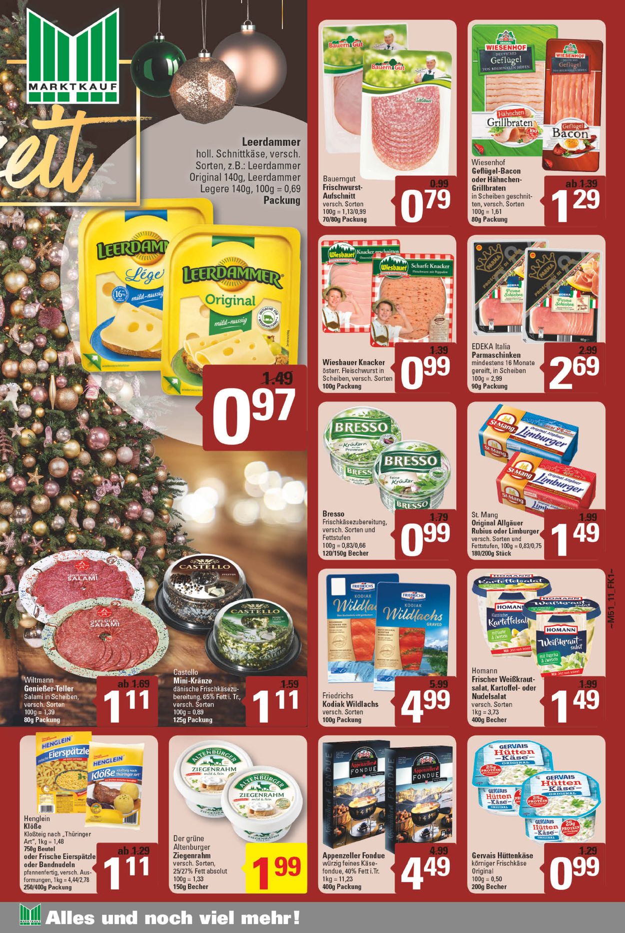 Marktkauf - Weihnachtsprospekt 2019 Prospekt - Aktuell vom 16.12-21.12.2019 (Seite 11)