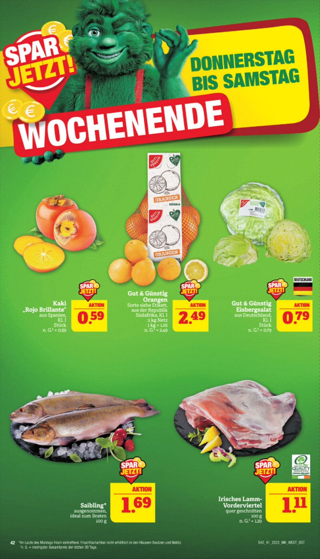 Marktkauf - Nürnberg-Thon Prospekt - Aktuell vom 09.10-14.10.2023 (Seite 42)