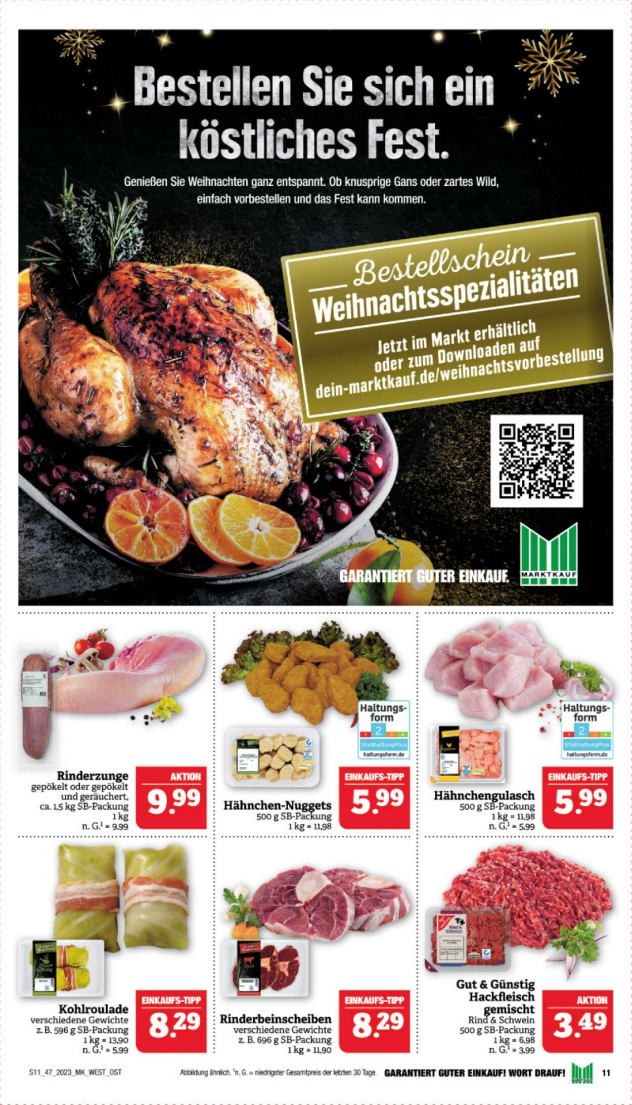 Marktkauf - Nürnberg-Thon Prospekt - Aktuell vom 25.11-09.12.2023 (Seite 11)