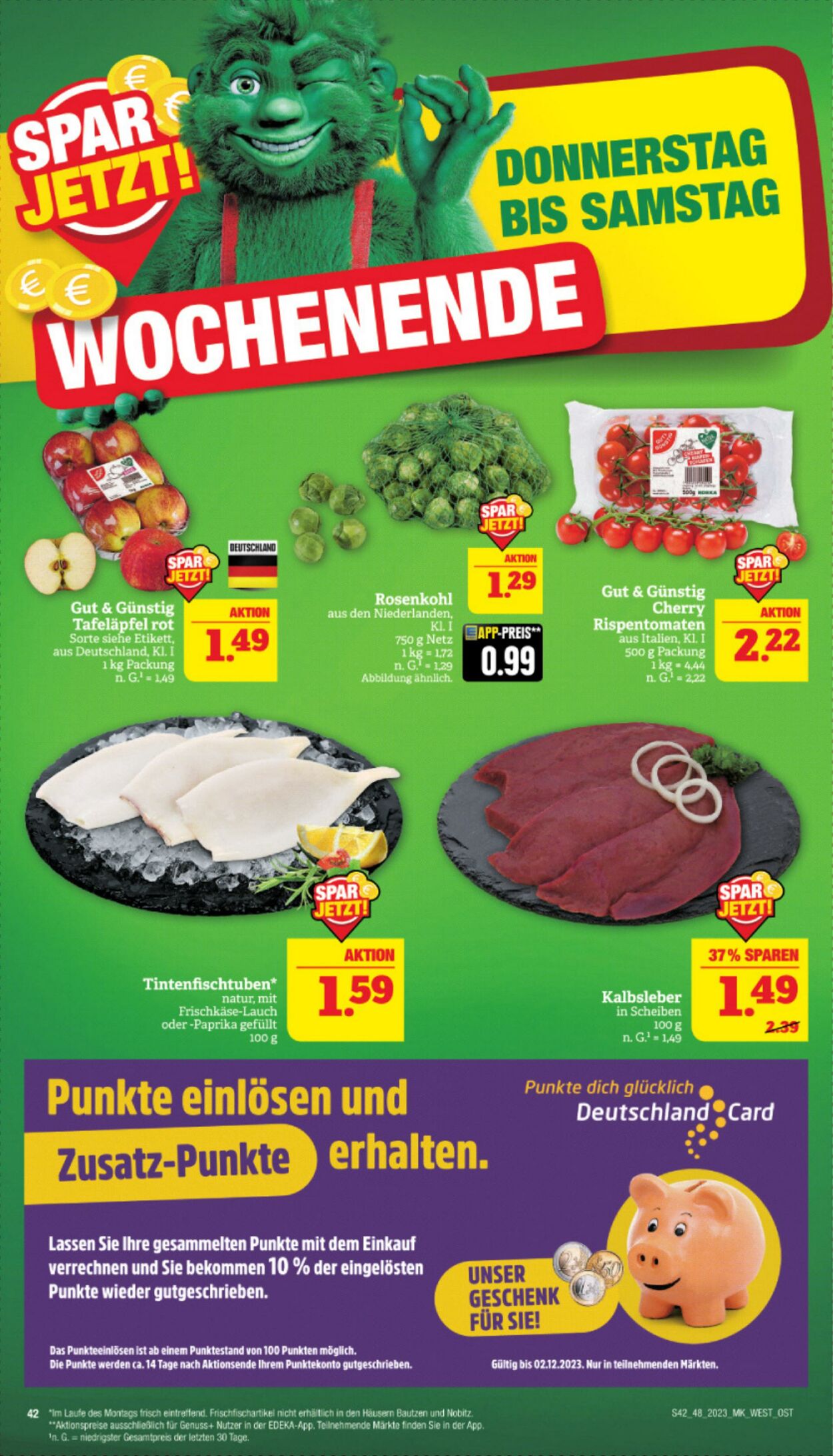 Marktkauf - Nürnberg-Thon Prospekt - Aktuell vom 27.11-02.12.2023 (Seite 42)