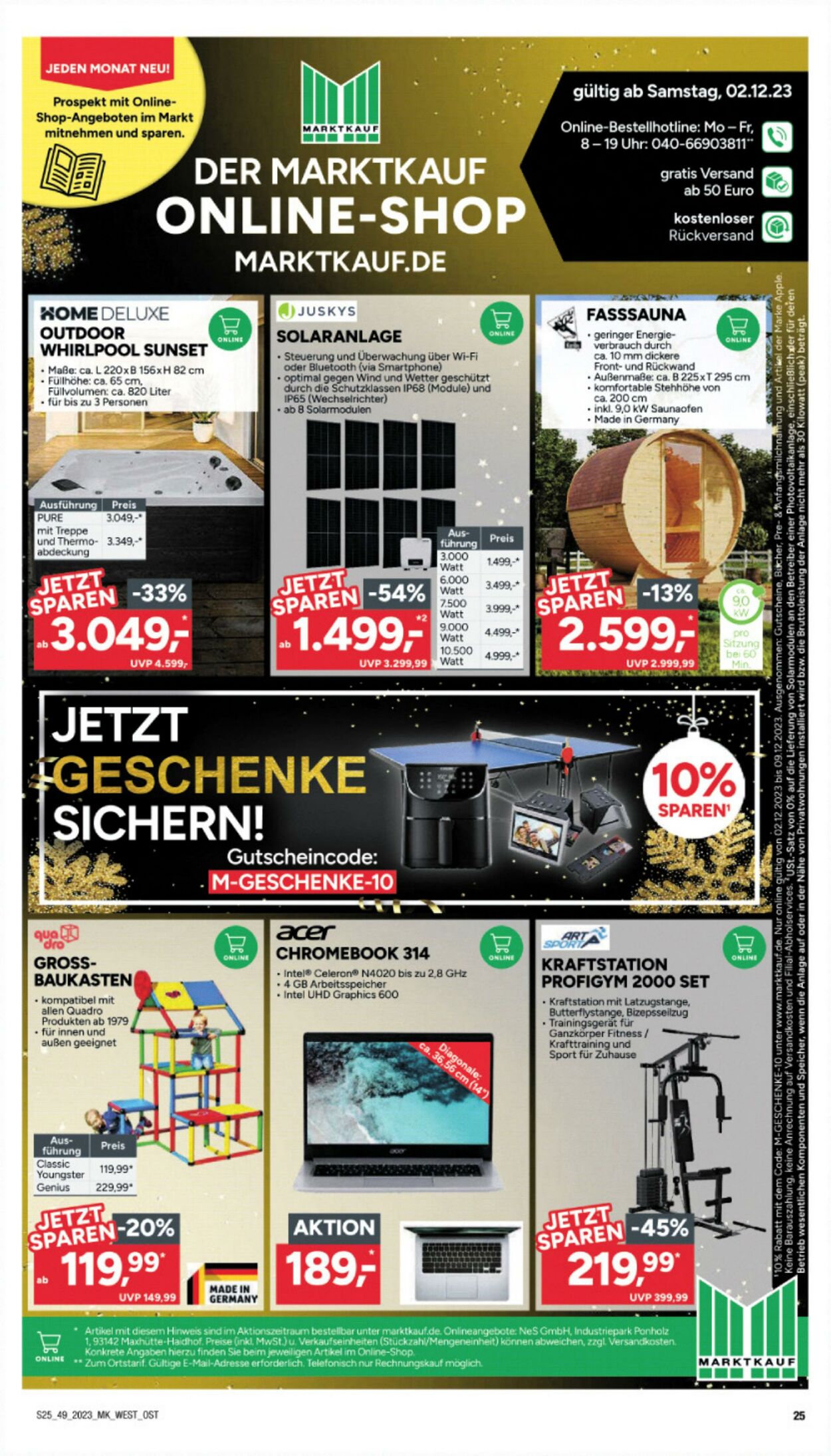 Marktkauf - Nürnberg-Thon Prospekt - Aktuell vom 04.12-09.12.2023 (Seite 25)