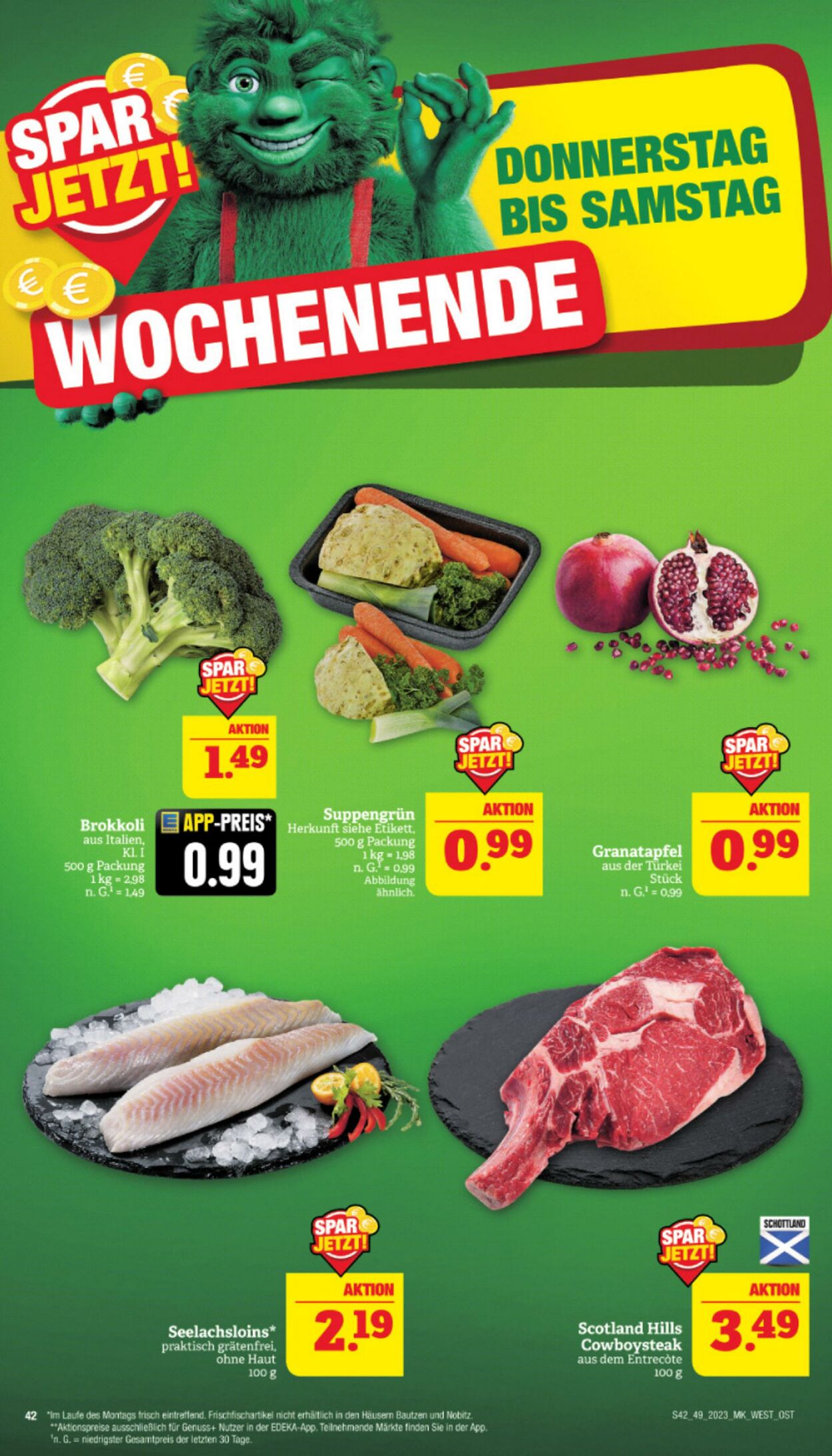 Marktkauf - Nürnberg-Thon Prospekt - Aktuell vom 04.12-09.12.2023 (Seite 42)