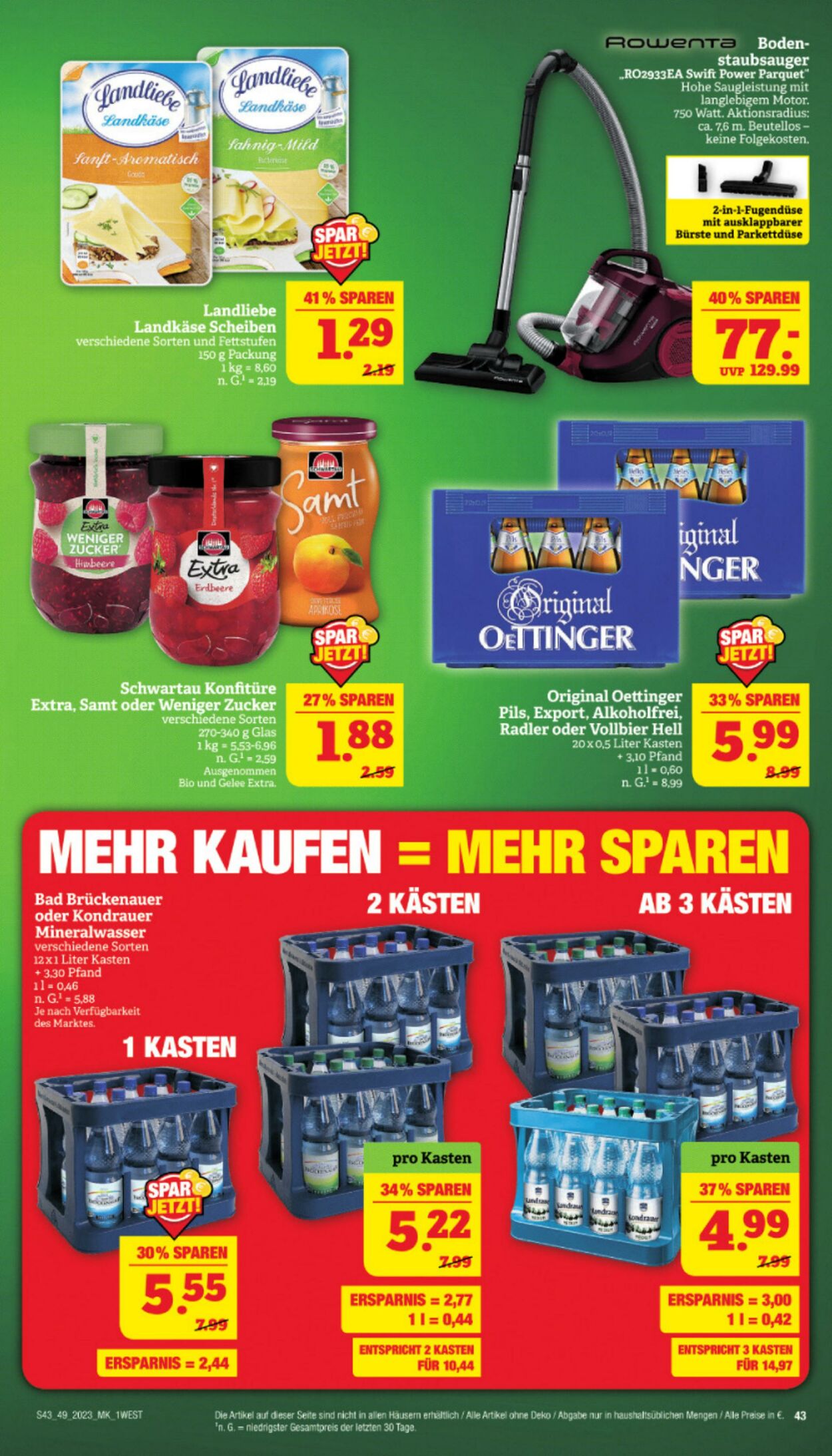 Marktkauf - Nürnberg-Thon Prospekt - Aktuell vom 04.12-09.12.2023 (Seite 43)