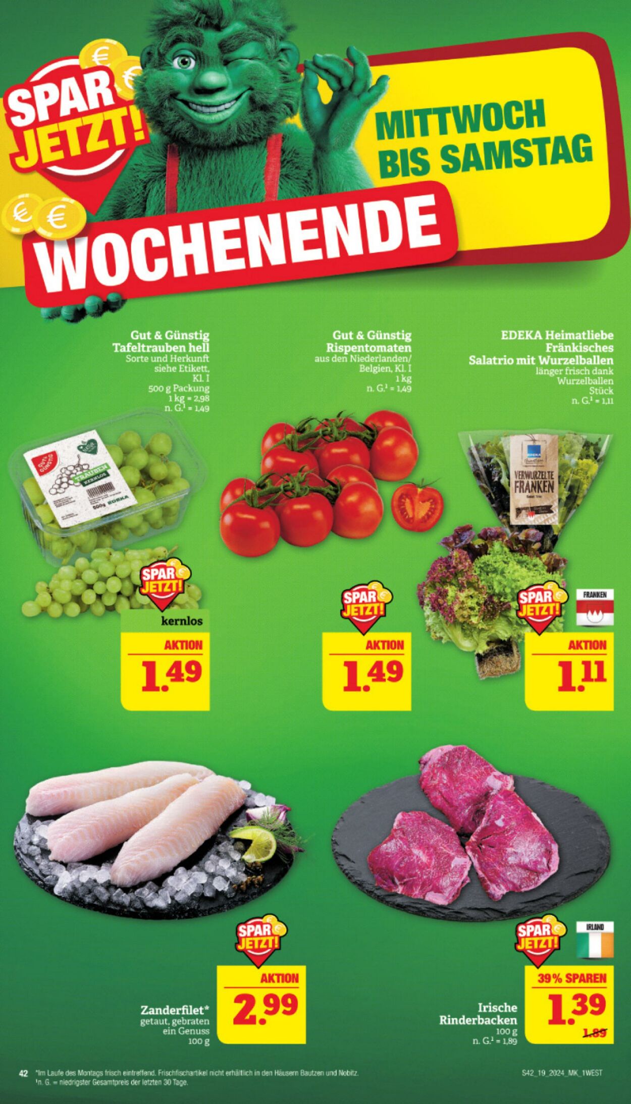 Marktkauf - Nürnberg-Thon Prospekt - Aktuell vom 06.05-11.05.2024 (Seite 42)