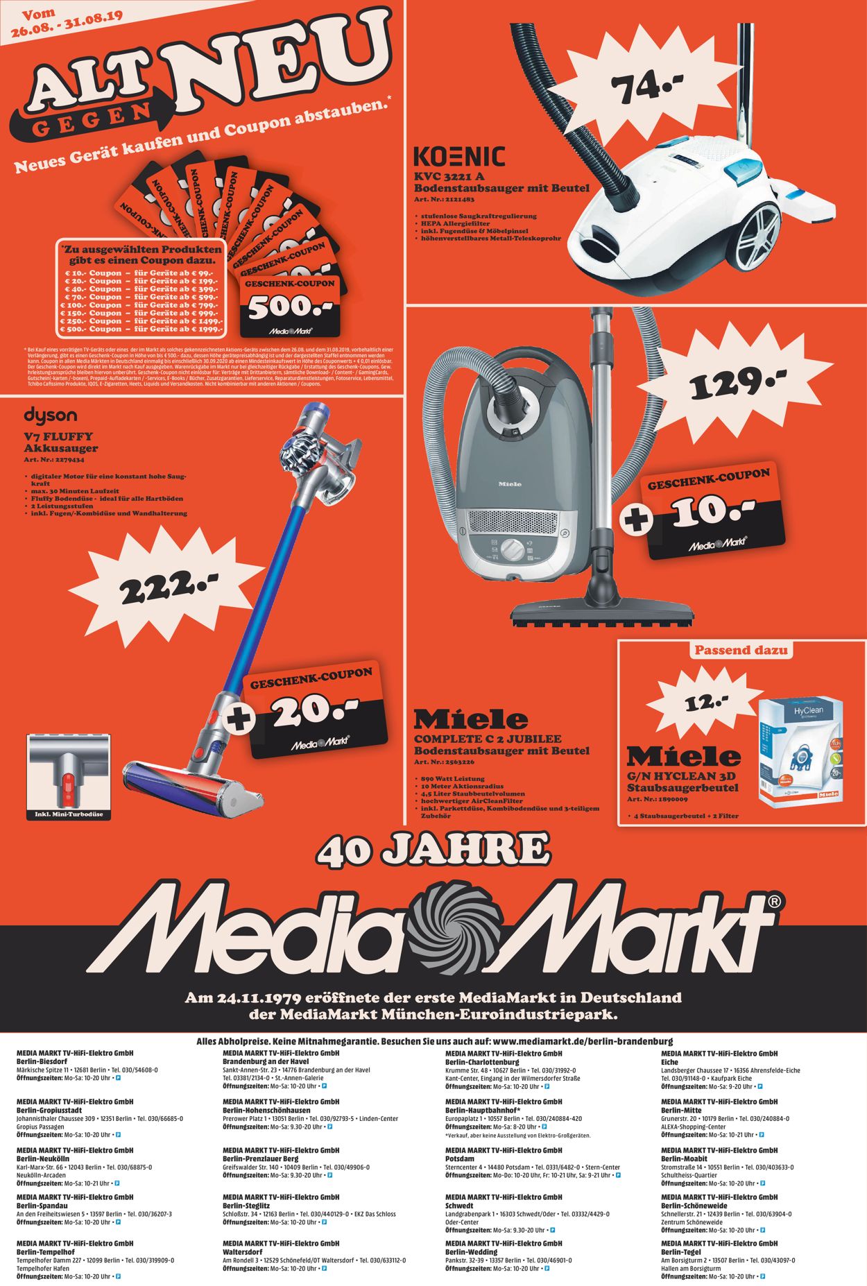 Media Markt Prospekt - Aktuell vom 28.08-31.08.2019 (Seite 12)