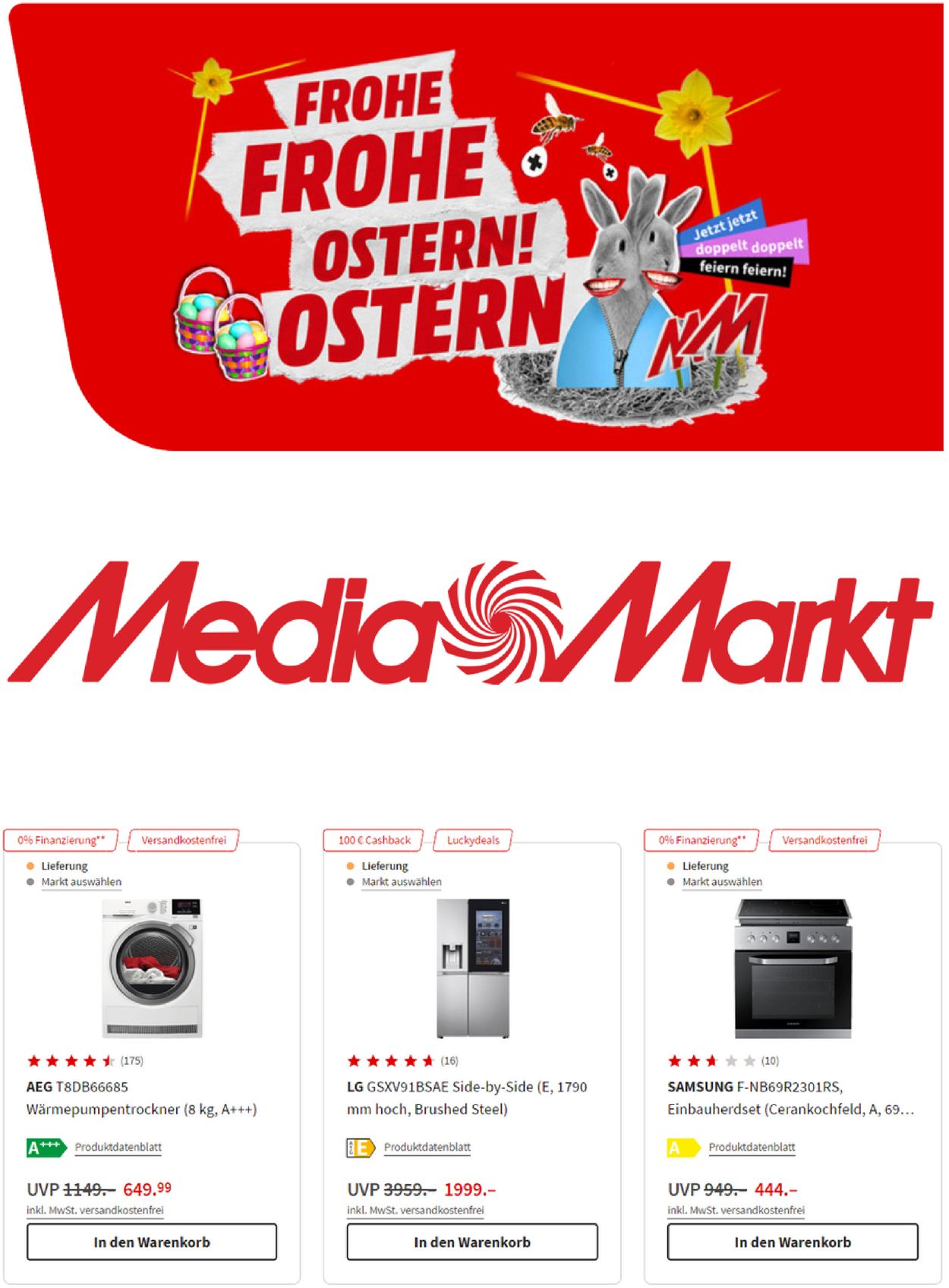 Media Markt Prospekt - Aktuell vom 14.04-20.04.2022
