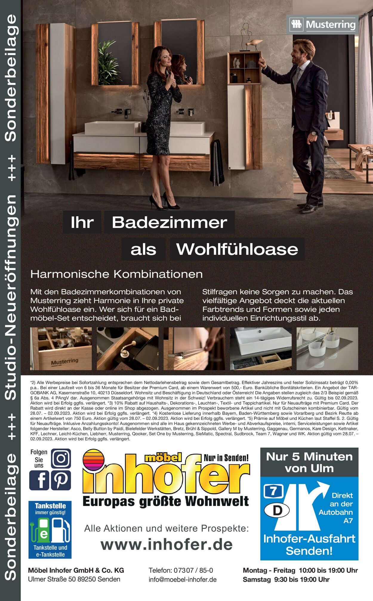 Möbel Inhofer Prospekt - Aktuell vom 09.08-02.09.2023 (Seite 38)