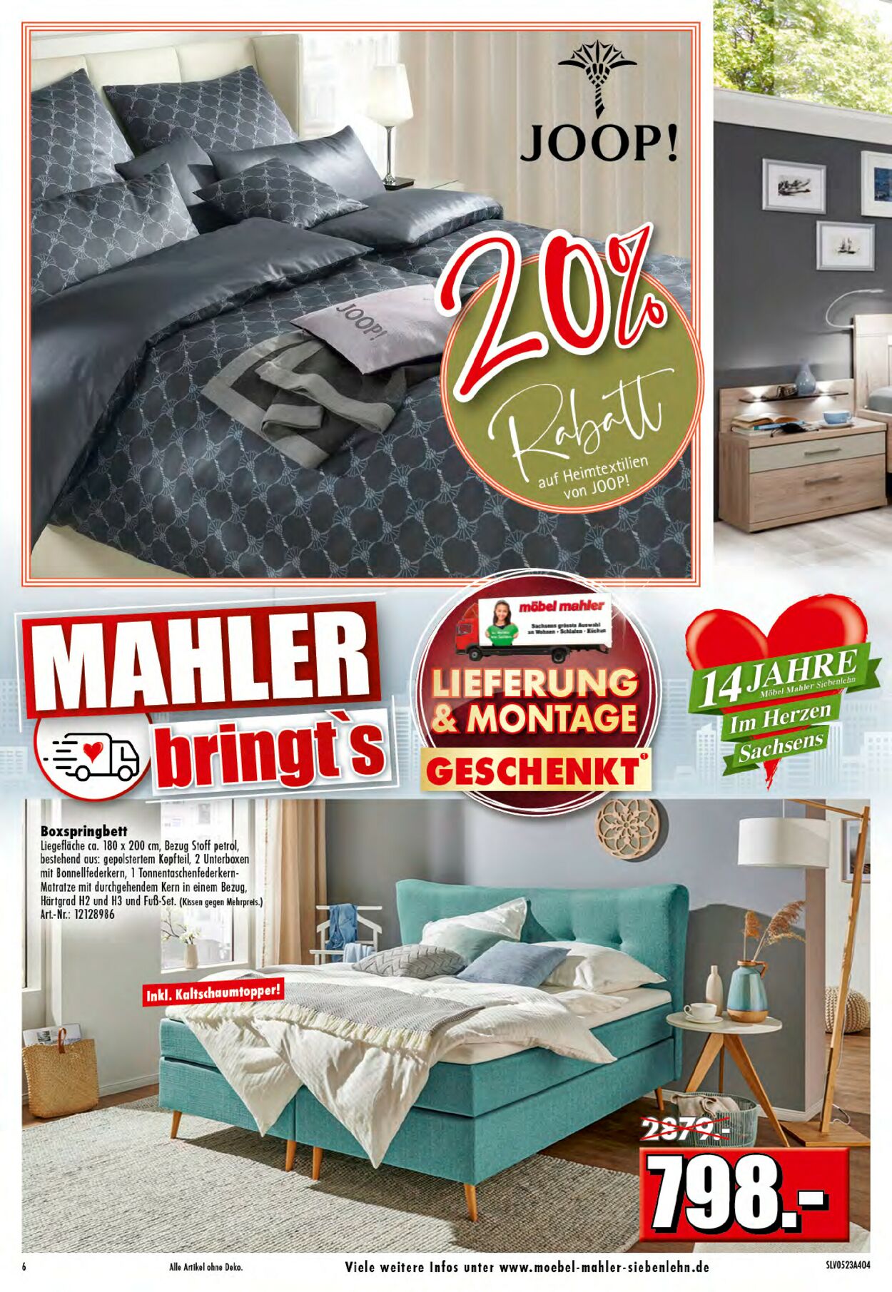Möbel Mahler Prospekt - Aktuell vom 20.04-02.05.2023 (Seite 6)