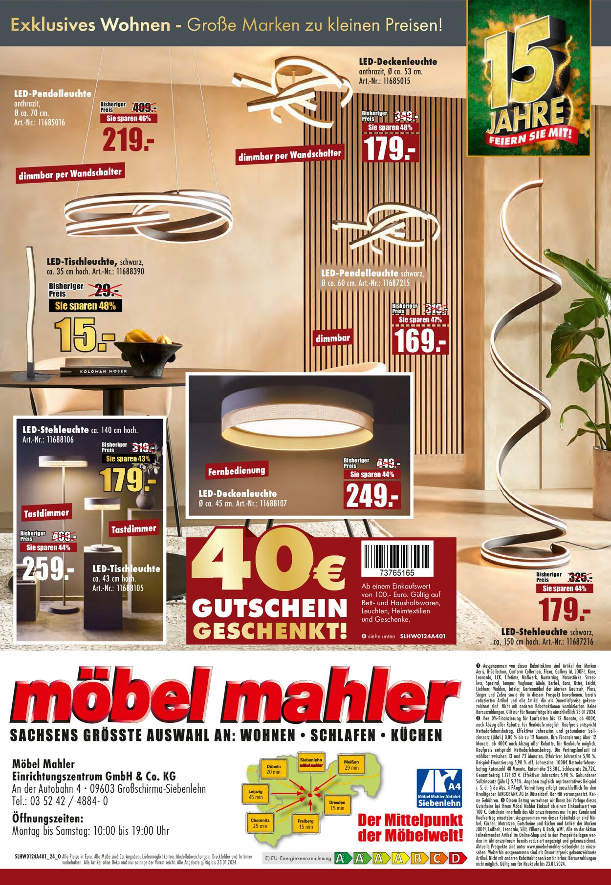 Möbel Mahler Prospekt - Aktuell vom 10.01-23.01.2024 (Seite 24)