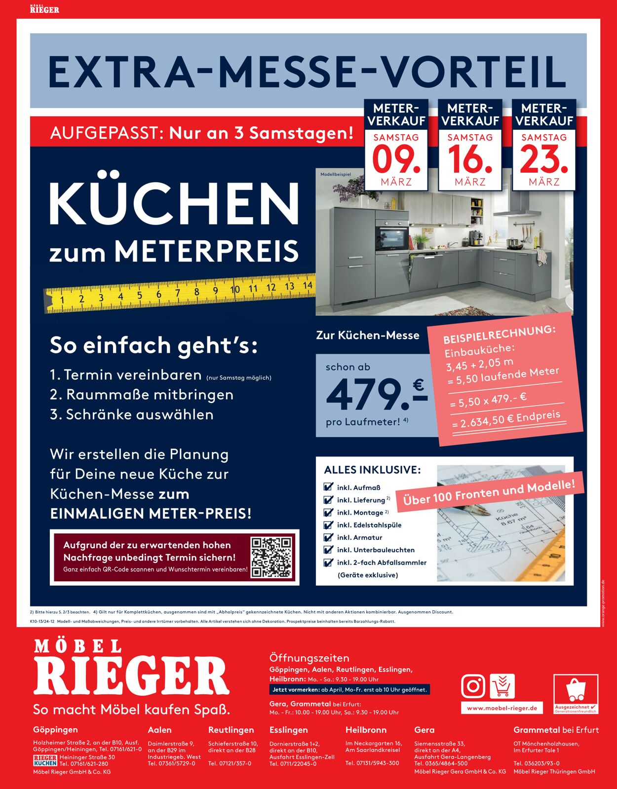 Möbel Rieger Prospekt - Aktuell vom 06.03-13.03.2024 (Seite 12)
