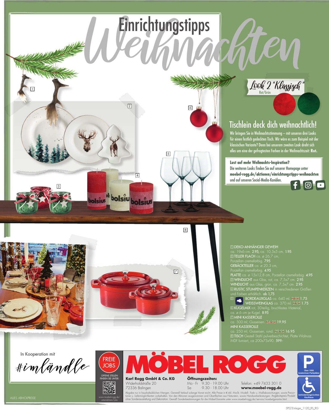 Möbel Rogg - Weihnachtsprospekt 2020 Prospekt - Aktuell vom 20.11-30.11.2020 (Seite 8)