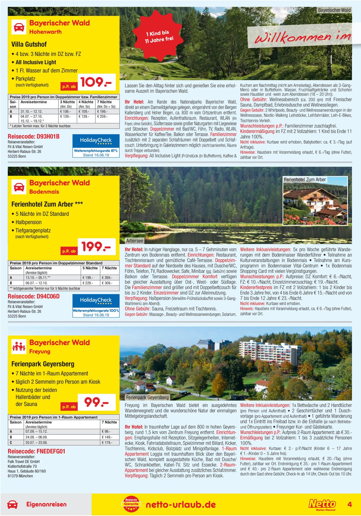 Netto Marken-Discount Prospekt - Aktuell vom 26.06-31.07.2019 (Seite 4)