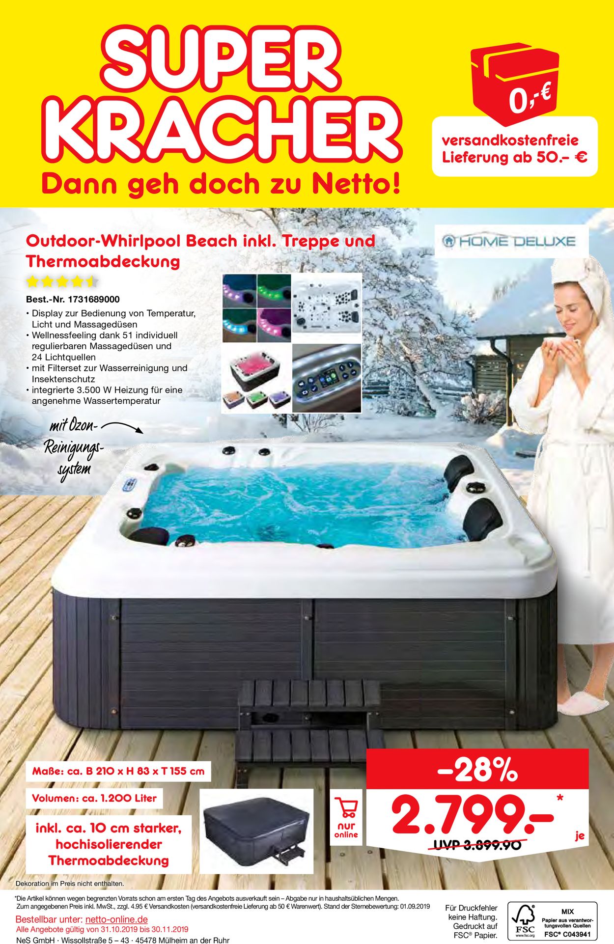 Netto Marken-Discount Prospekt - Aktuell vom 31.10-30.11.2019 (Seite 17)