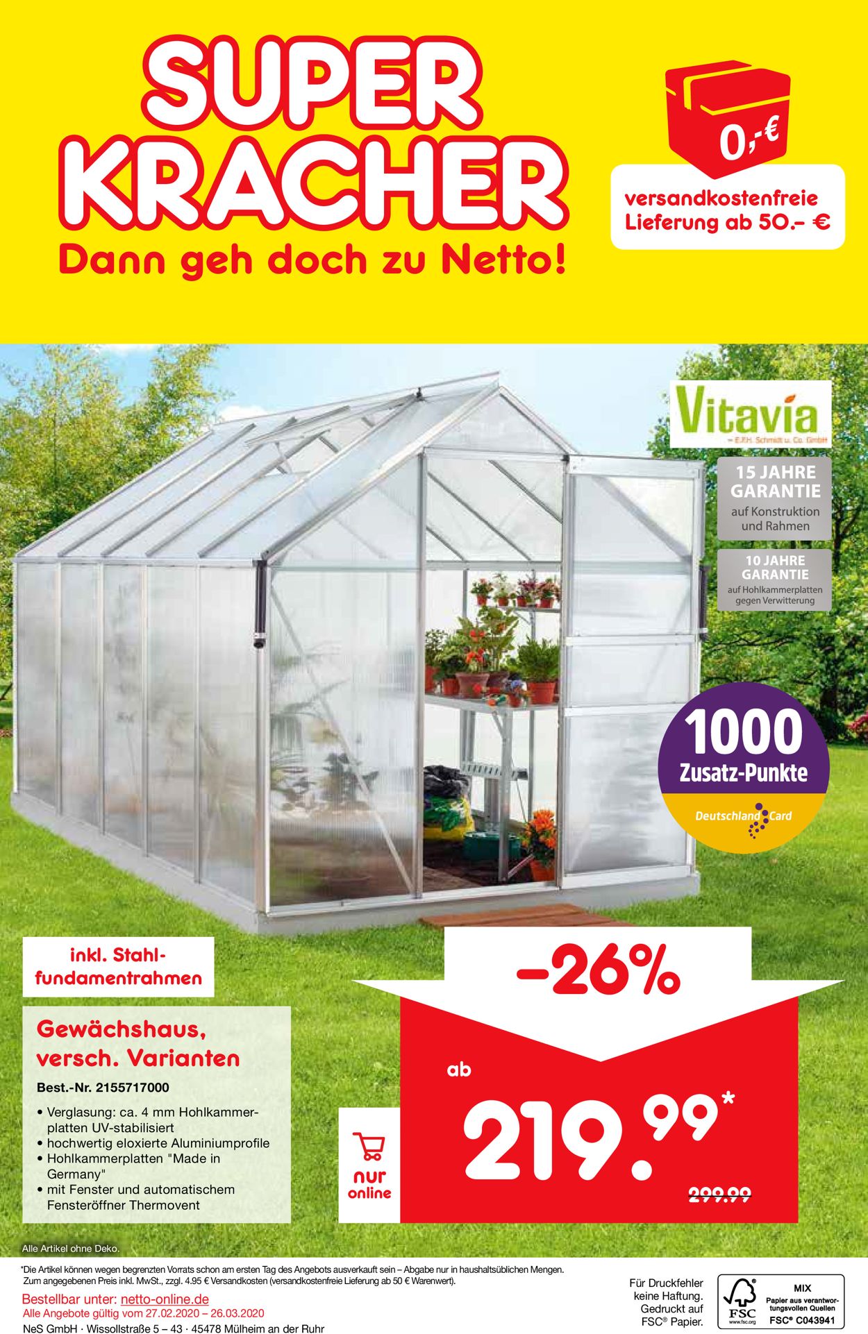 Netto Marken-Discount Prospekt - Aktuell vom 27.02-26.03.2020 (Seite 17)