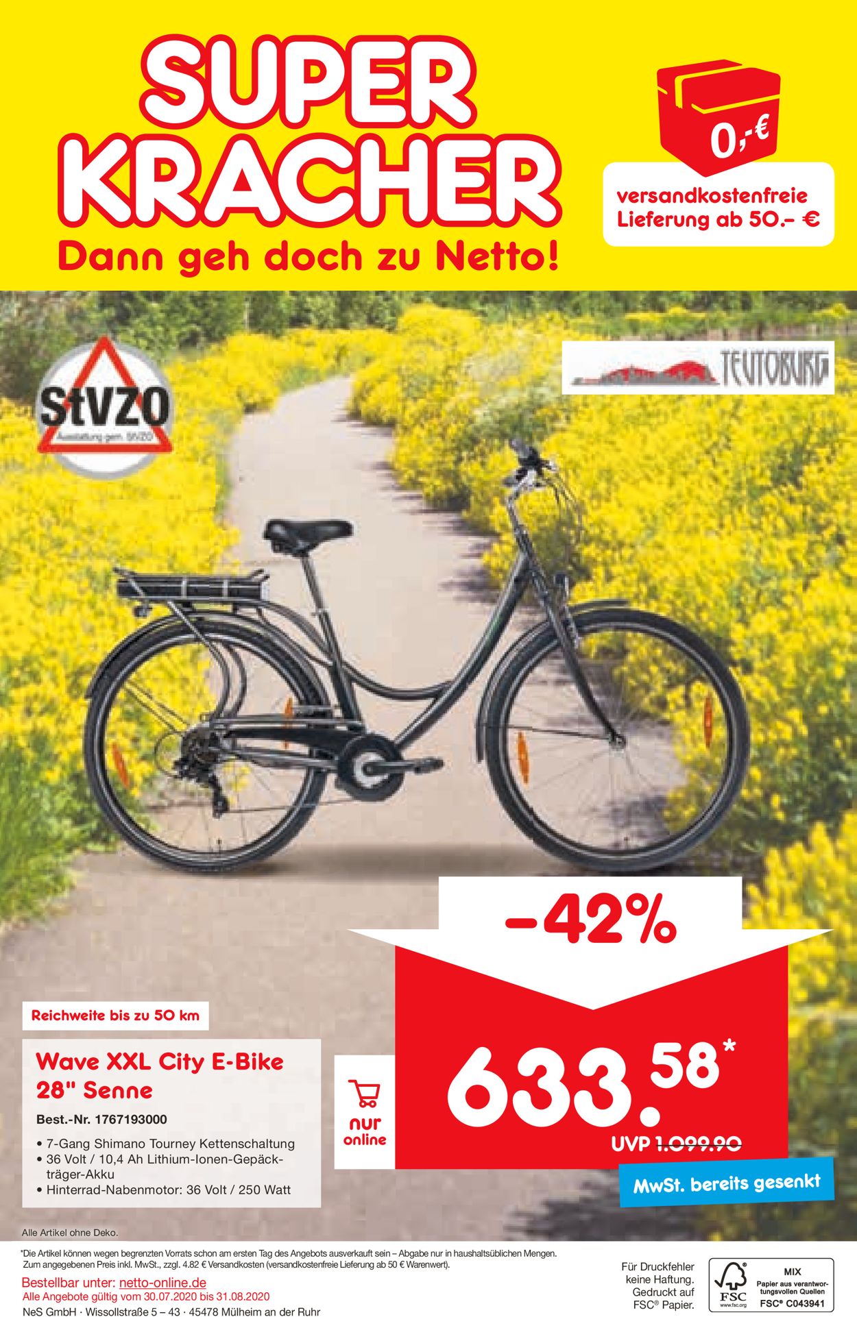 Netto Marken-Discount Prospekt - Aktuell vom 30.07-31.08.2020 (Seite 17)