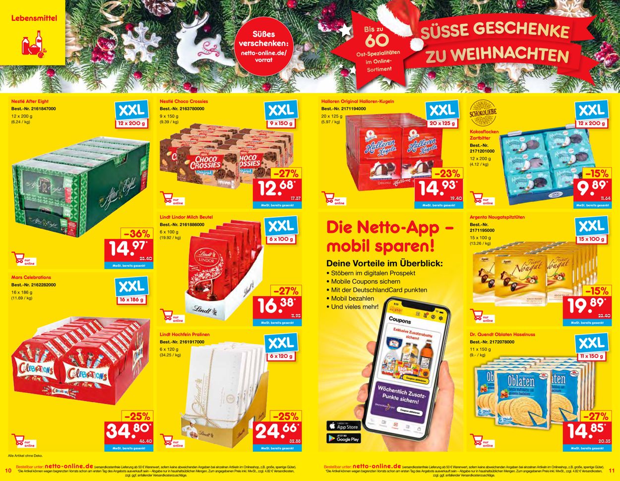 Netto Marken-Discount Weihnachtsprospekt 2020 Prospekt - Aktuell vom 26.11-31.12.2020 (Seite 6)