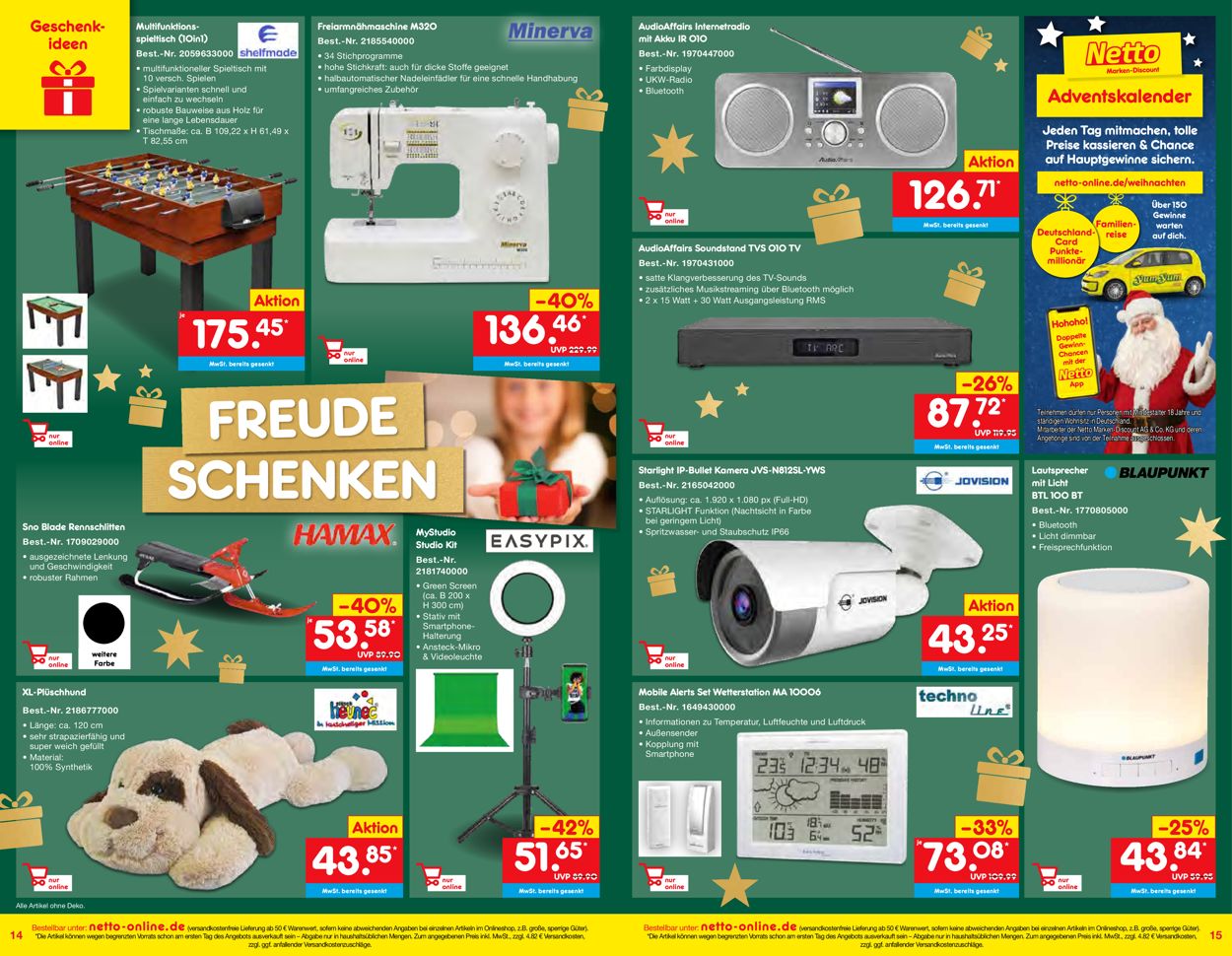 Netto Marken-Discount Weihnachtsprospekt 2020 Prospekt - Aktuell vom 26.11-31.12.2020 (Seite 8)