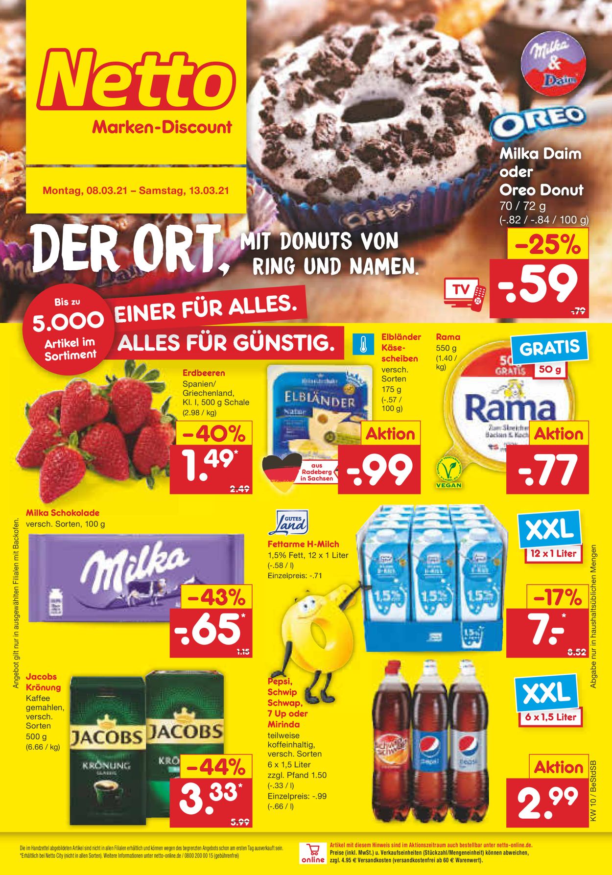 Netto Marken-Discount Prospekt - Aktuell vom 08.03-13.03.2021 (Seite 3)