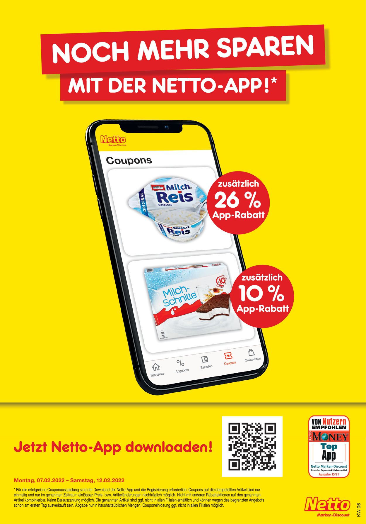 Netto Marken-Discount Prospekt - Aktuell vom 07.02-12.02.2022 (Seite 45)