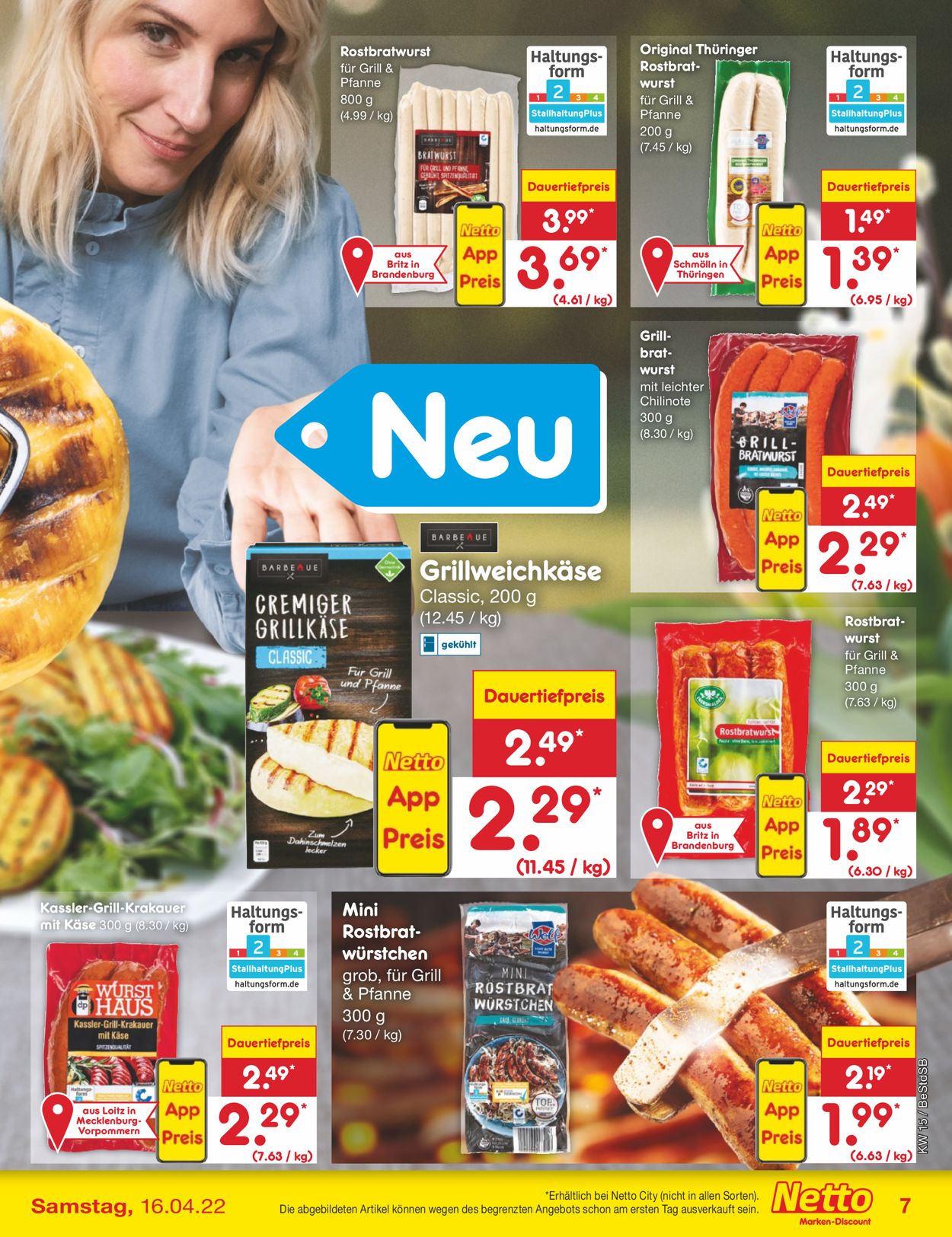 Netto Marken-Discount Ostern 2022 Prospekt - Aktuell vom 11.04-16.04.2022 (Seite 7)