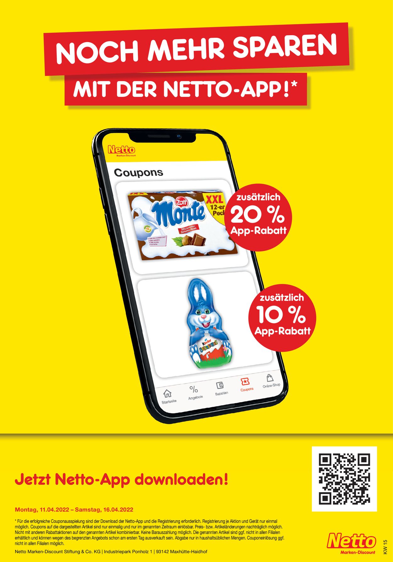 Netto Marken-Discount Ostern 2022 Prospekt - Aktuell vom 11.04-16.04.2022 (Seite 45)