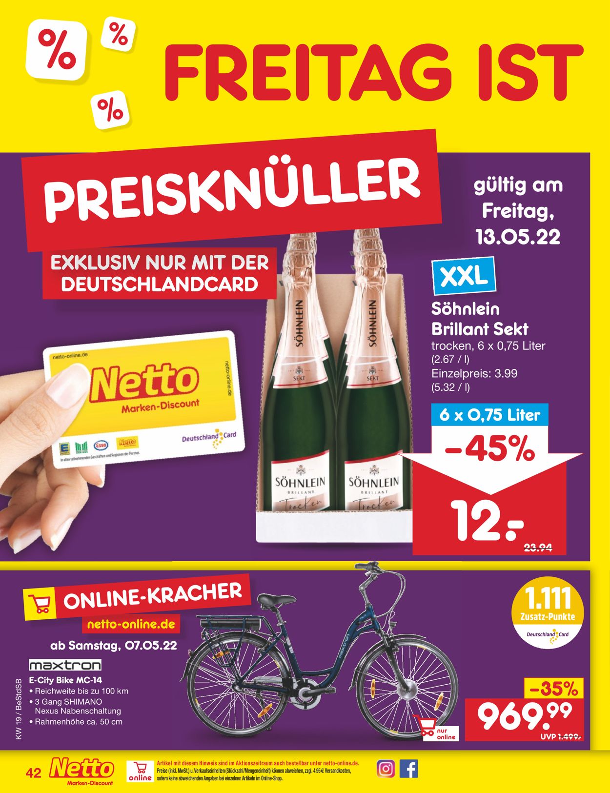 Netto Marken-Discount Prospekt - Aktuell vom 09.05-14.05.2022 (Seite 42)