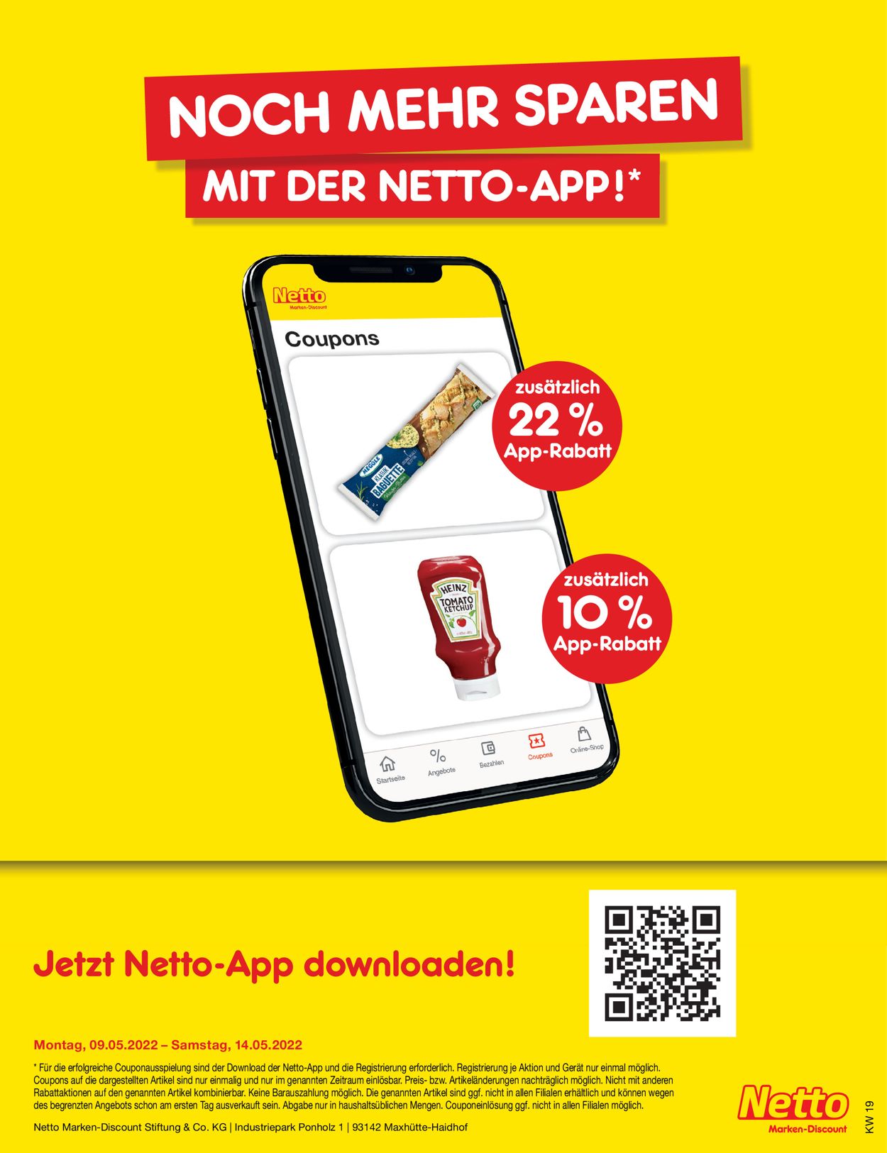 Netto Marken-Discount Prospekt - Aktuell vom 09.05-14.05.2022 (Seite 45)