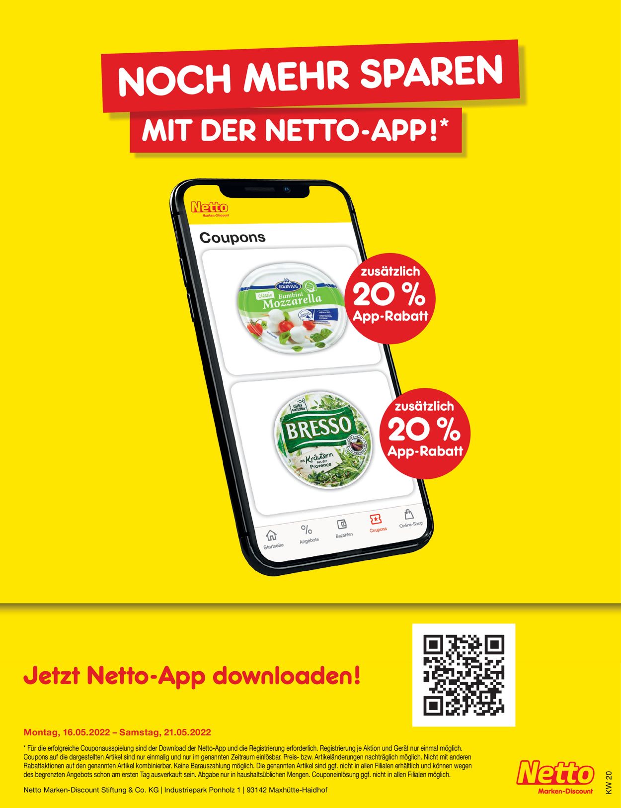 Netto Marken-Discount Prospekt - Aktuell vom 16.05-21.05.2022 (Seite 45)