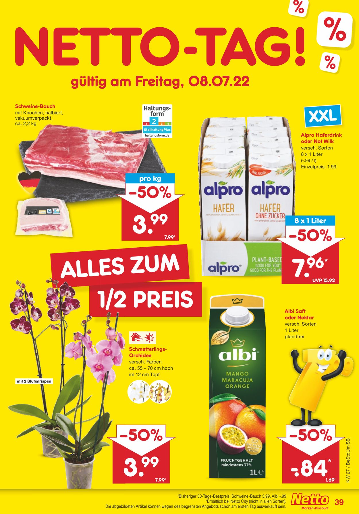 Netto Marken-Discount Prospekt - Aktuell vom 04.07-09.07.2022 (Seite 39)