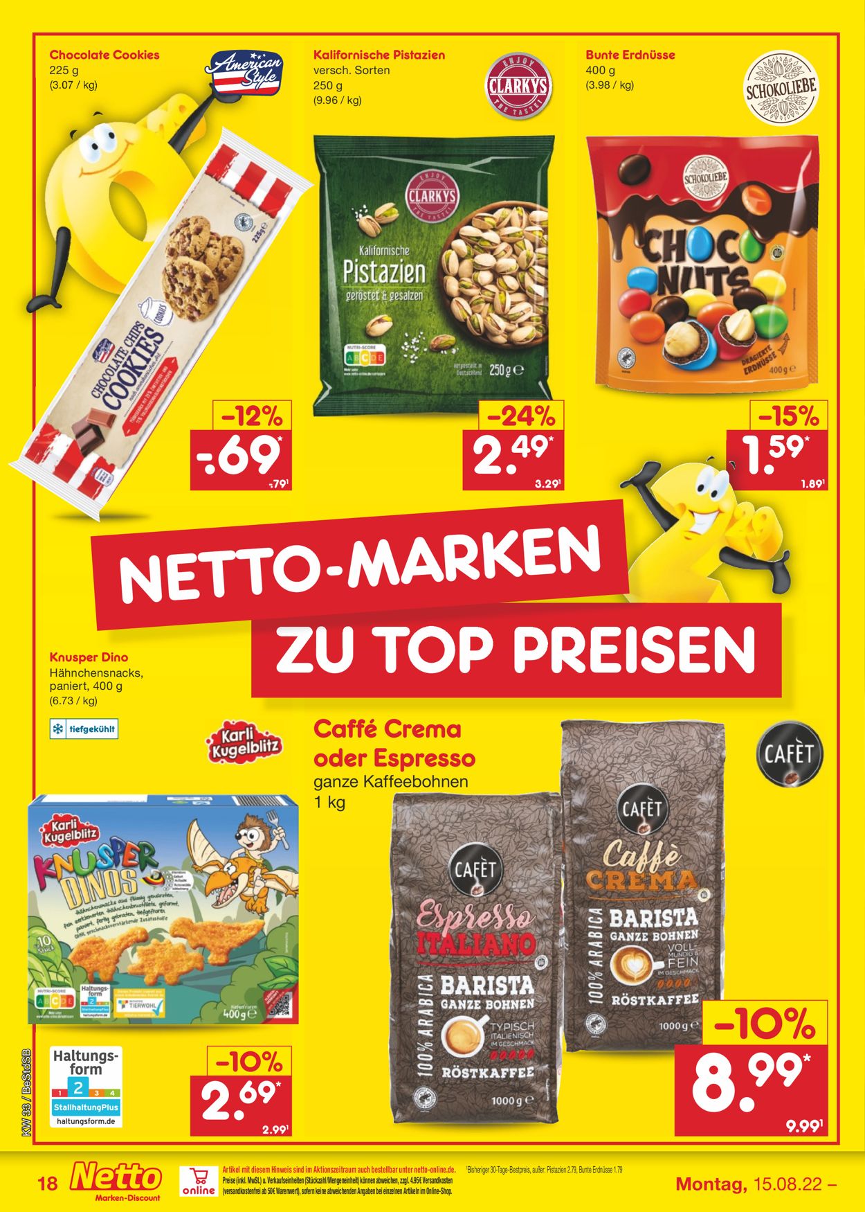 Netto Marken-Discount Prospekt - Aktuell vom 15.08-20.08.2022 (Seite 18)