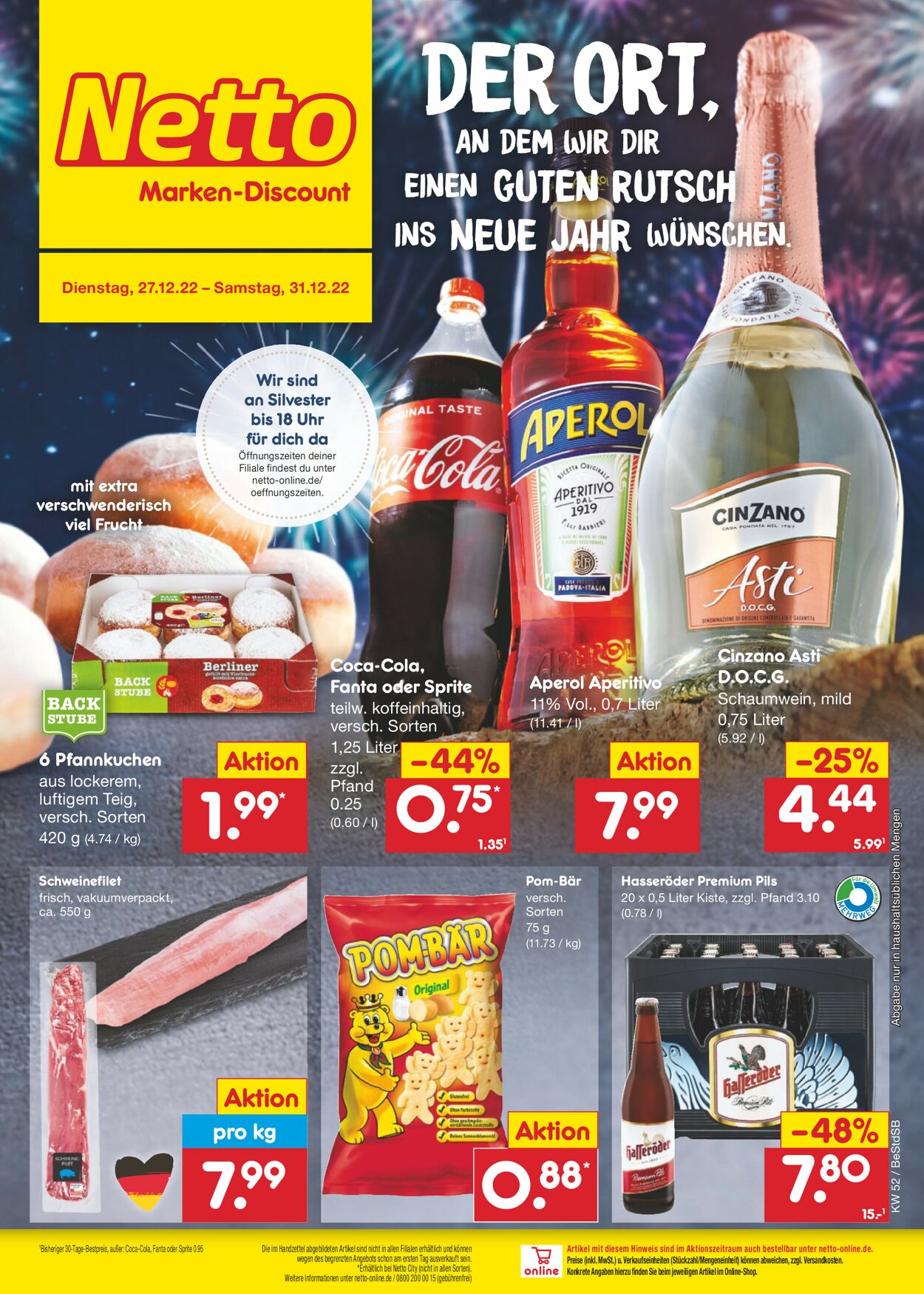 Netto Marken-Discount Prospekt - Aktuell vom 27.12-01.01.2023