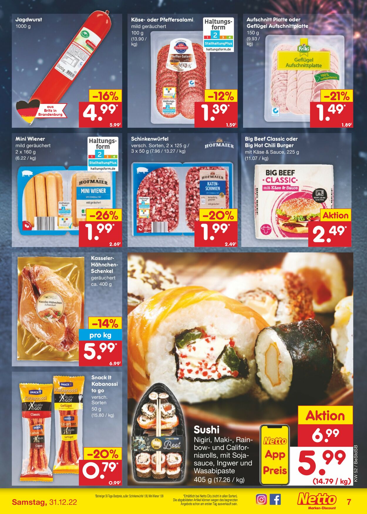 Netto Marken-Discount Prospekt - Aktuell vom 27.12-01.01.2023 (Seite 7)