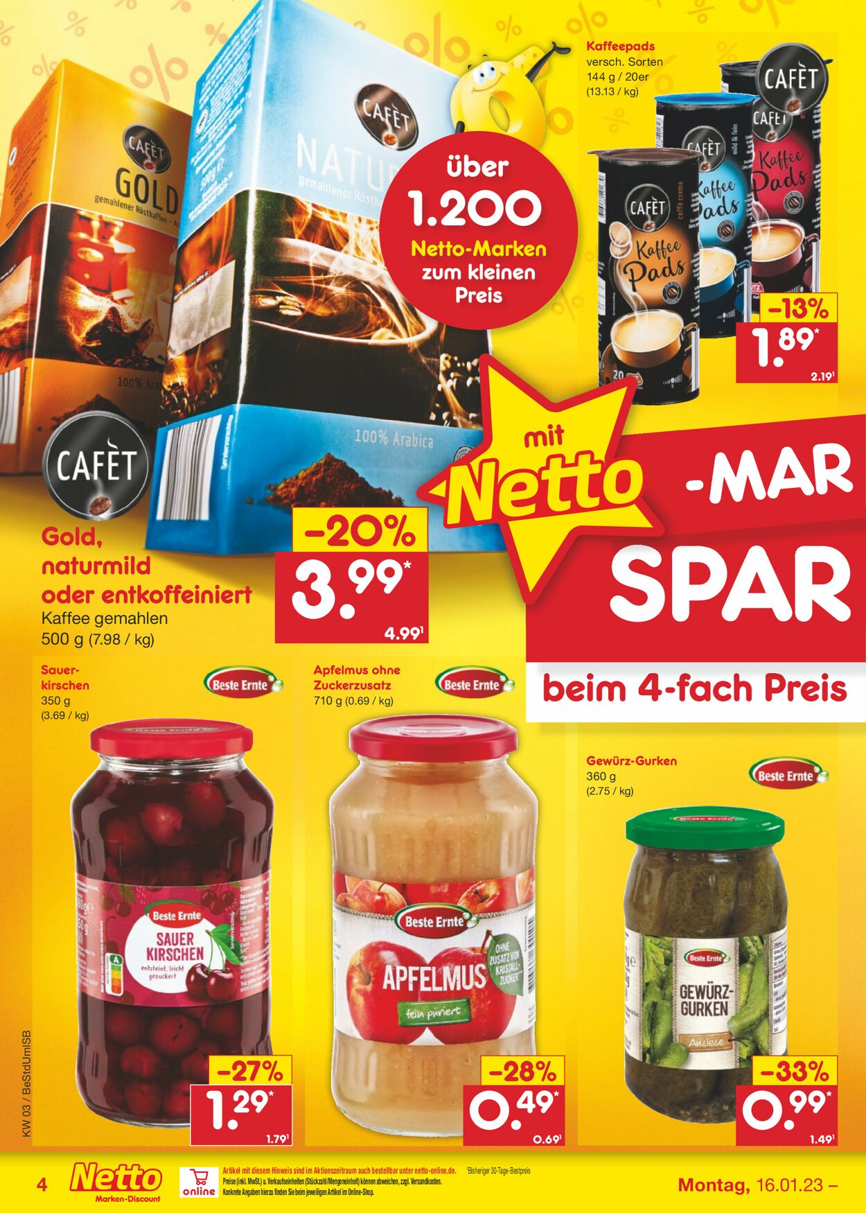 Netto Marken-Discount Prospekt - Aktuell vom 16.01-21.01.2023 (Seite 6)