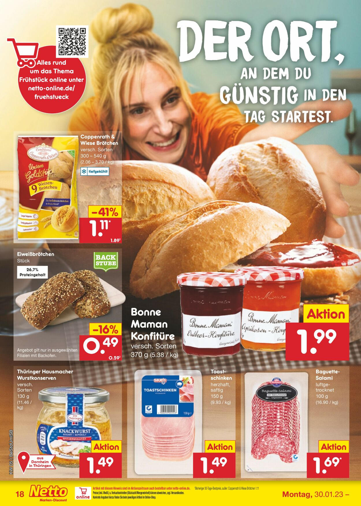 Netto Marken-Discount Prospekt - Aktuell vom 30.01-04.02.2023 (Seite 18)