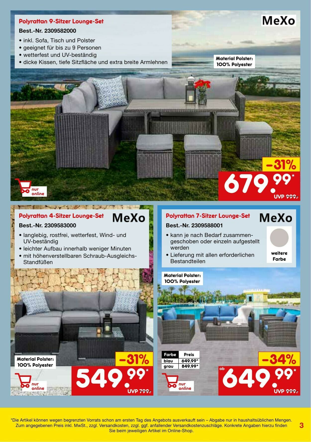 Netto Marken-Discount Prospekt - Aktuell vom 23.02-30.03.2023 (Seite 3)