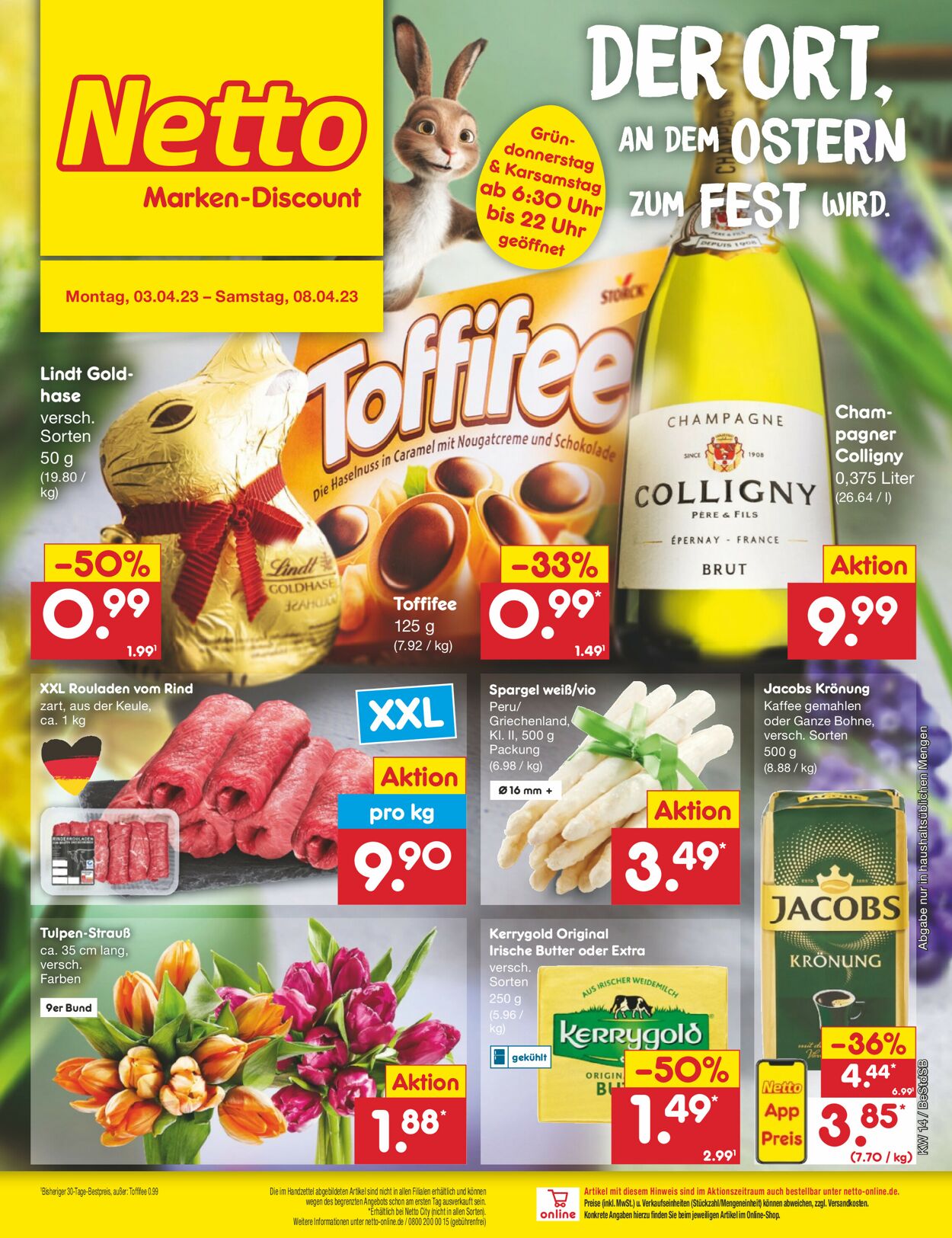 Netto Marken-Discount Prospekt - Aktuell vom 03.04-08.04.2023
