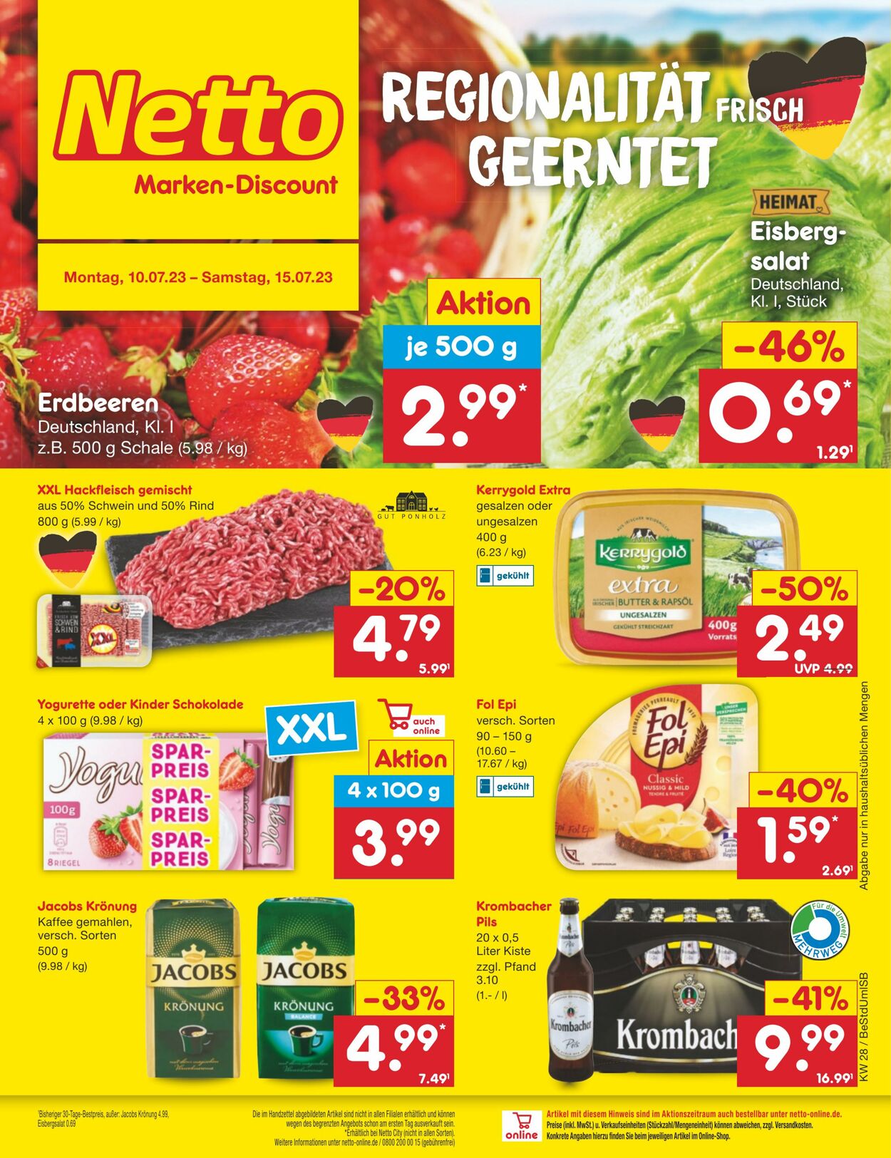 Netto Marken-Discount Prospekt - Aktuell vom 03.07-08.07.2023
