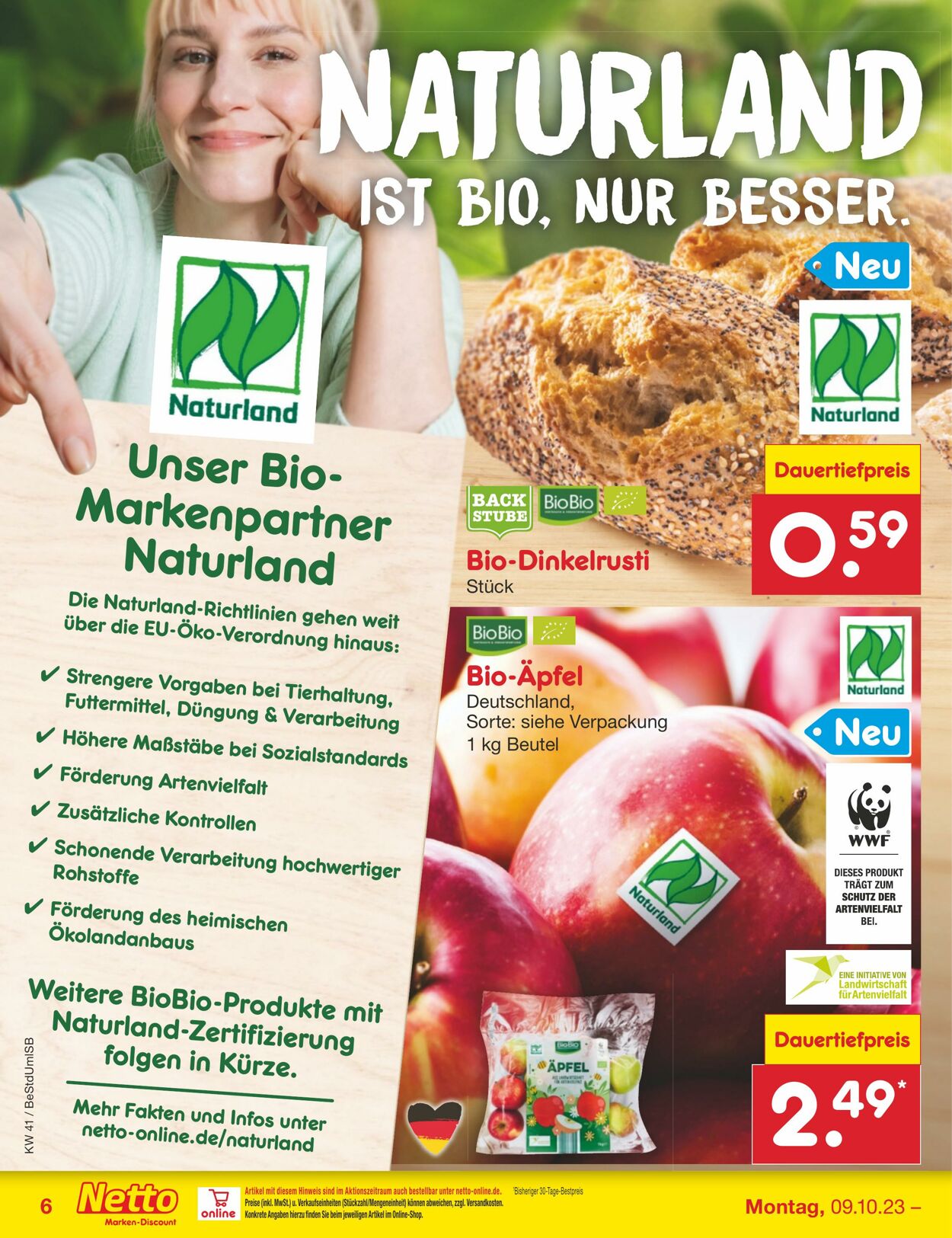 Netto Marken-Discount Prospekt - Aktuell vom 02.10-07.10.2023 (Seite 6)