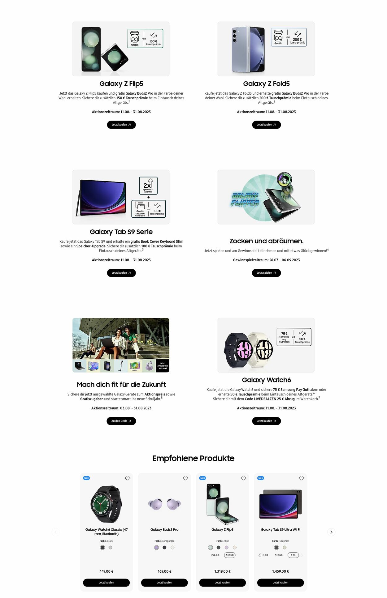 Samsung Prospekt - Aktuell vom 14.08-23.08.2023 (Seite 2)