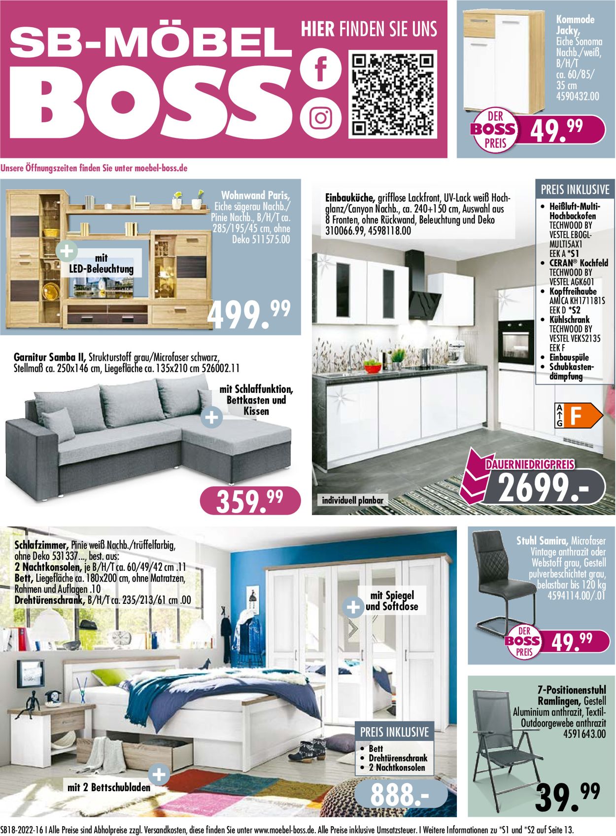 SB Möbel Boss Prospekt - Aktuell vom 02.05-07.05.2022 (Seite 16)