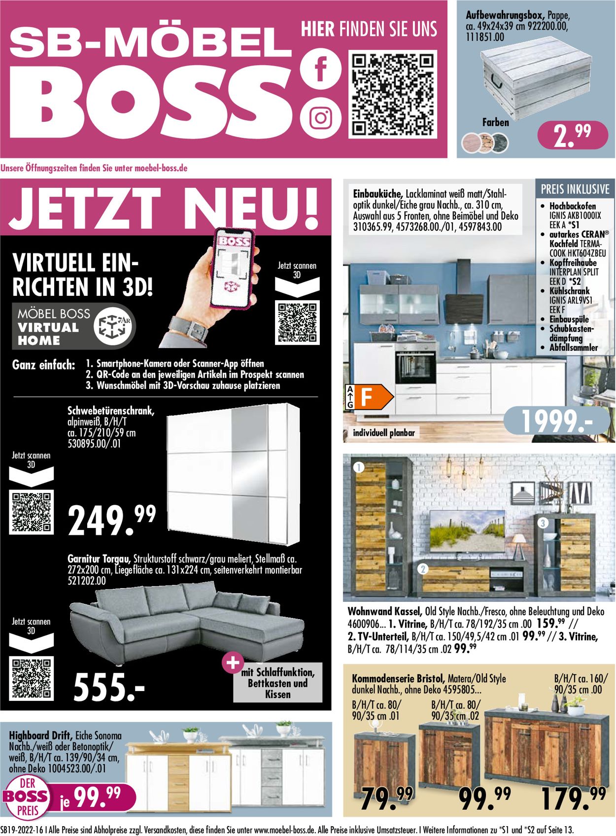 SB Möbel Boss Prospekt - Aktuell vom 09.05-21.05.2022 (Seite 16)