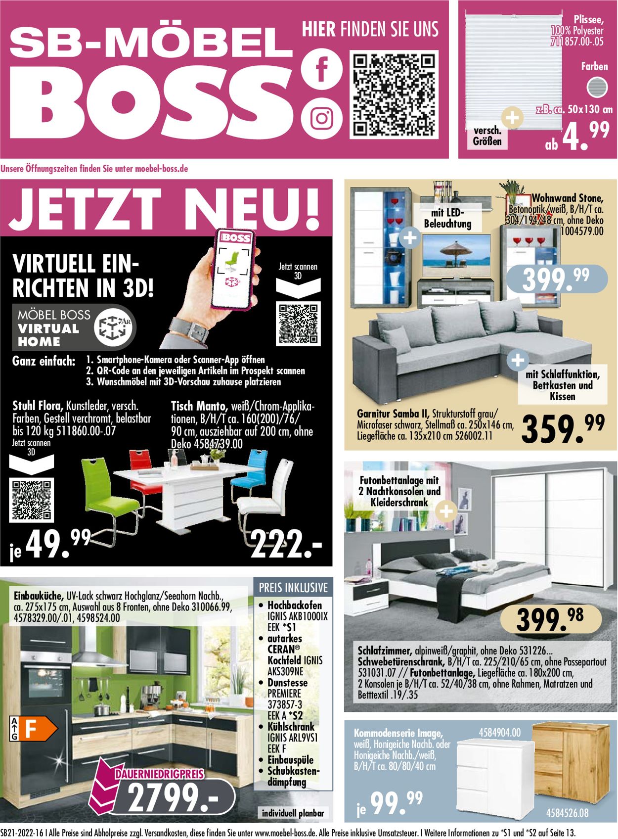 SB Möbel Boss Prospekt - Aktuell vom 23.05-28.05.2022 (Seite 16)