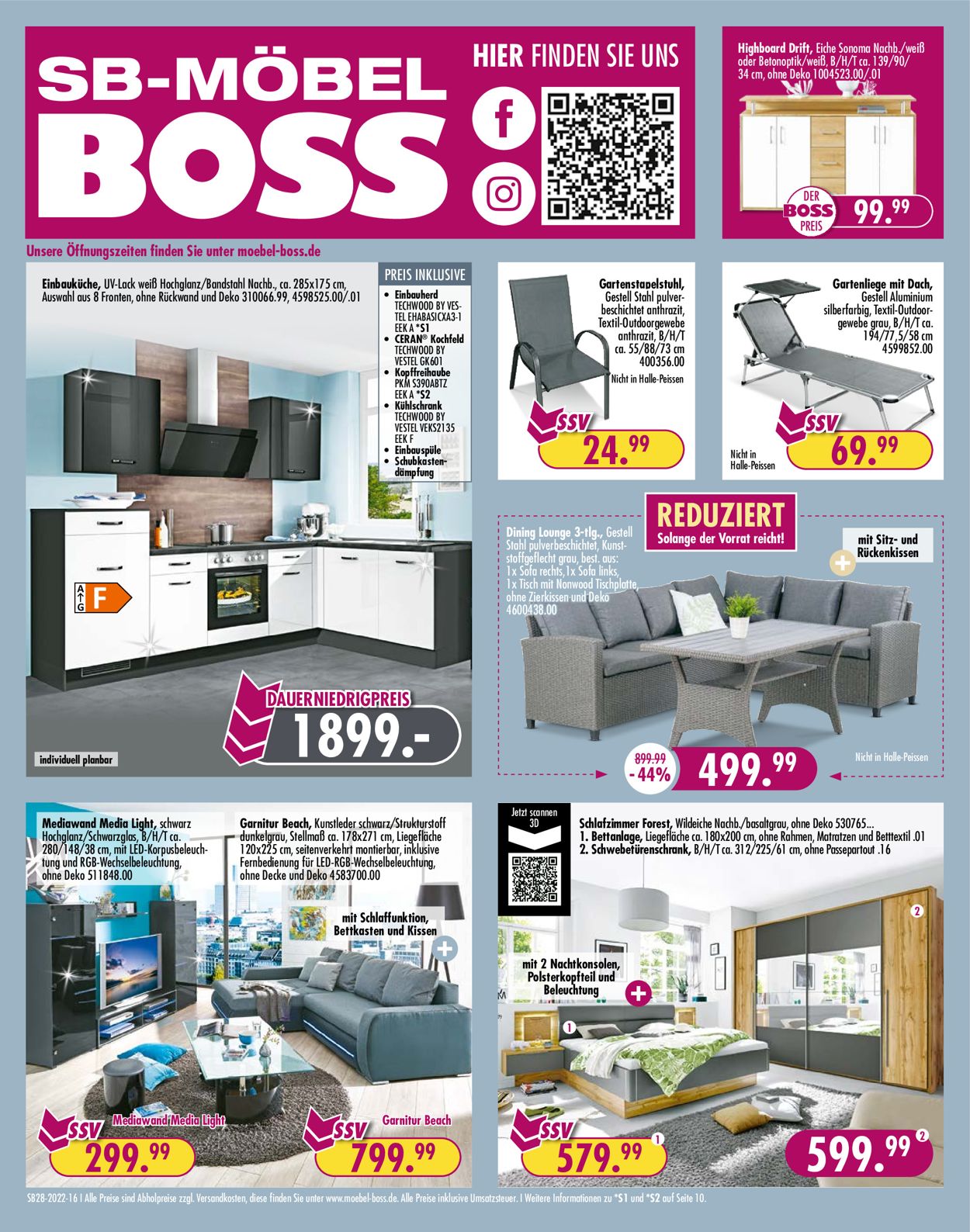 SB Möbel Boss Prospekt - Aktuell vom 11.07-23.07.2022 (Seite 12)