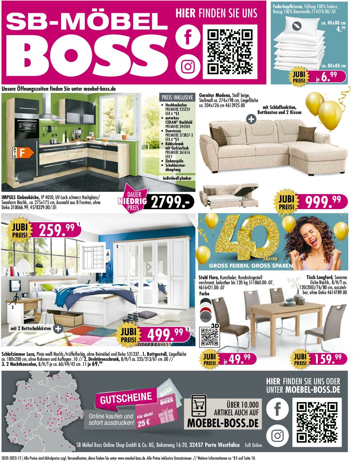 SB Möbel Boss Prospekt - Aktuell vom 15.05-28.05.2023 (Seite 12)