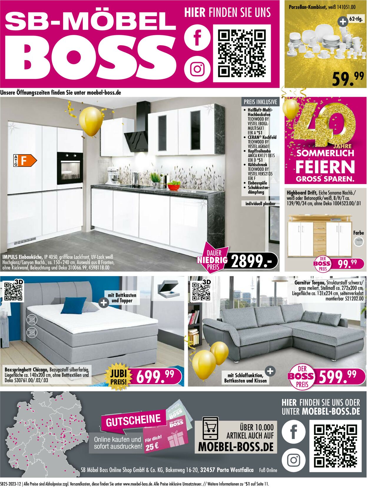 SB Möbel Boss Prospekt - Aktuell vom 16.06-23.06.2023 (Seite 12)