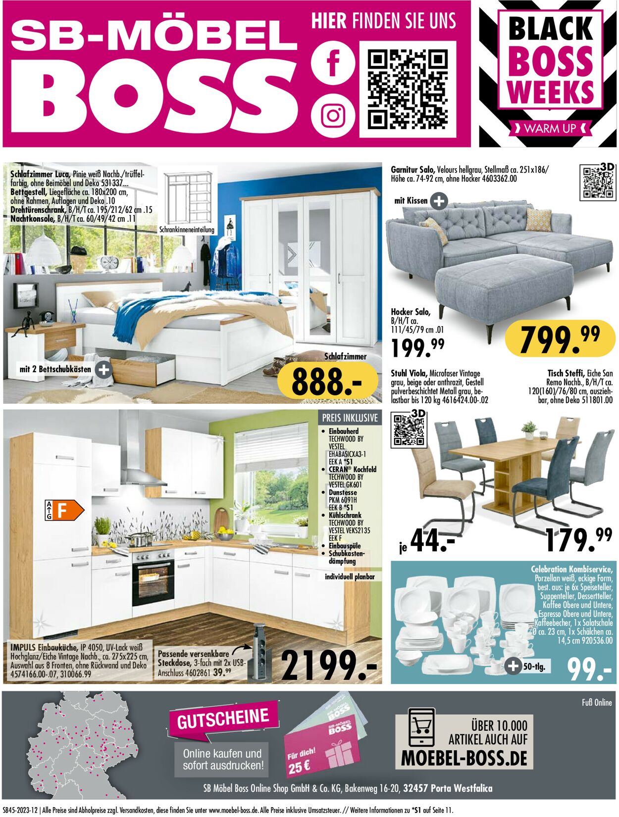SB Möbel Boss Prospekt - Aktuell vom 02.11-09.11.2023 (Seite 12)