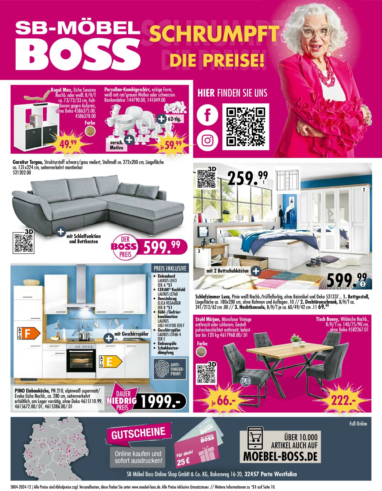 SB Möbel Boss Prospekt - Aktuell vom 19.01-26.01.2024 (Seite 12)